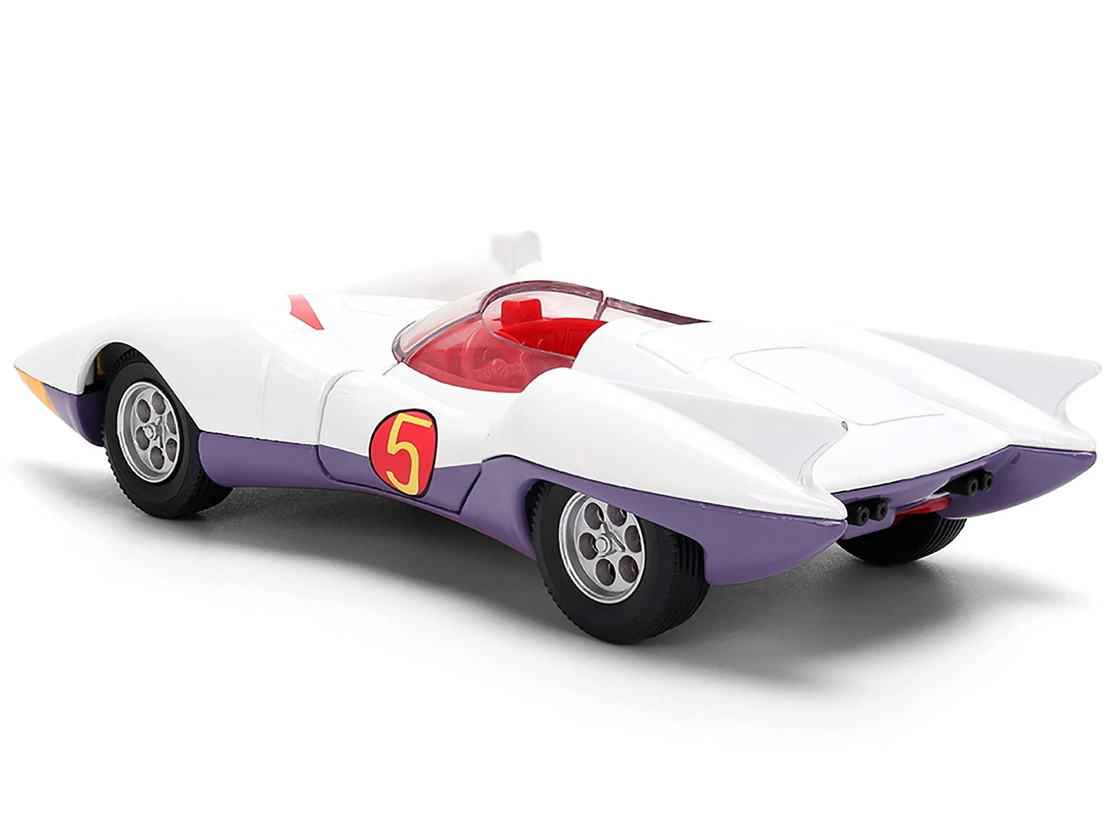 JADA SPEED RACER MACH 5 1/32 DIECAST MODEL CAR WHITE 35882
