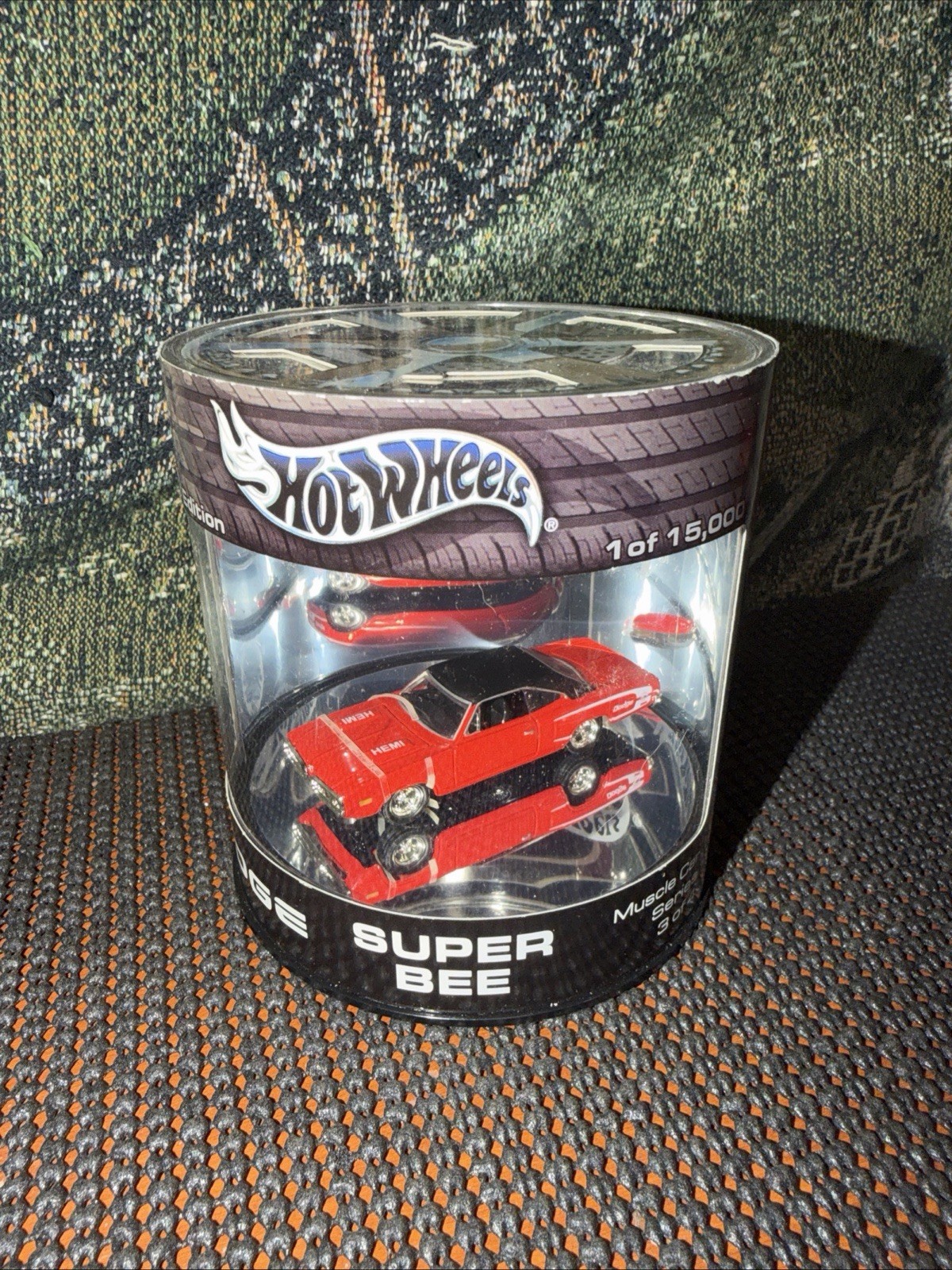 Hot Wheels 2003 Oil Can Muscle Car Series 1970 Dodge Super Bee, Red Limited Ed.