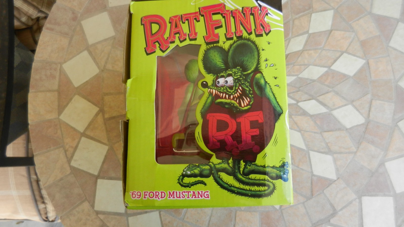 LIMITED EDITION MATCO TOOLS RAT FINK DIE CAST 1:24 SCALE 1969 FORD MUSTANG