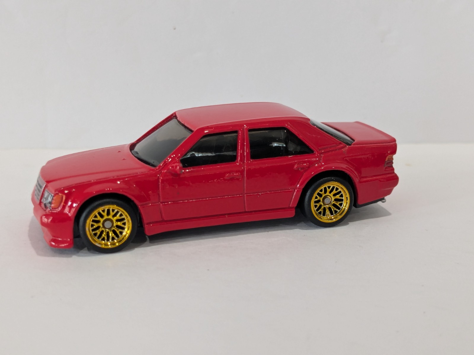 1:64 Scale 11mm Gold Chrome Mesh BBS Real Rider style wheels and tires