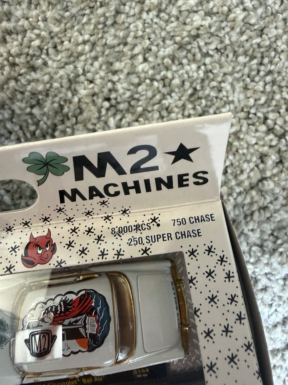 M2 MACHINES 1957 CHEVROLET BELAIR Flashing Diecast CHASE