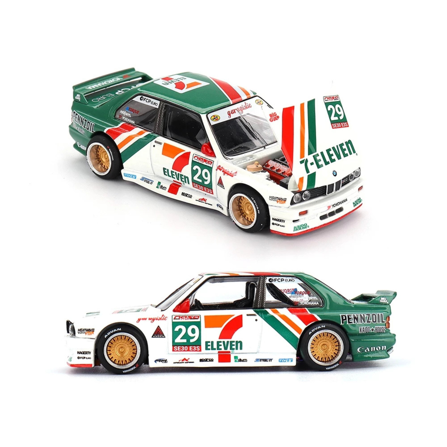 Mini GT X Kaido House BMW M3 Kaido Works Larry Chen V1 (USA Exclusive) #KHMG217