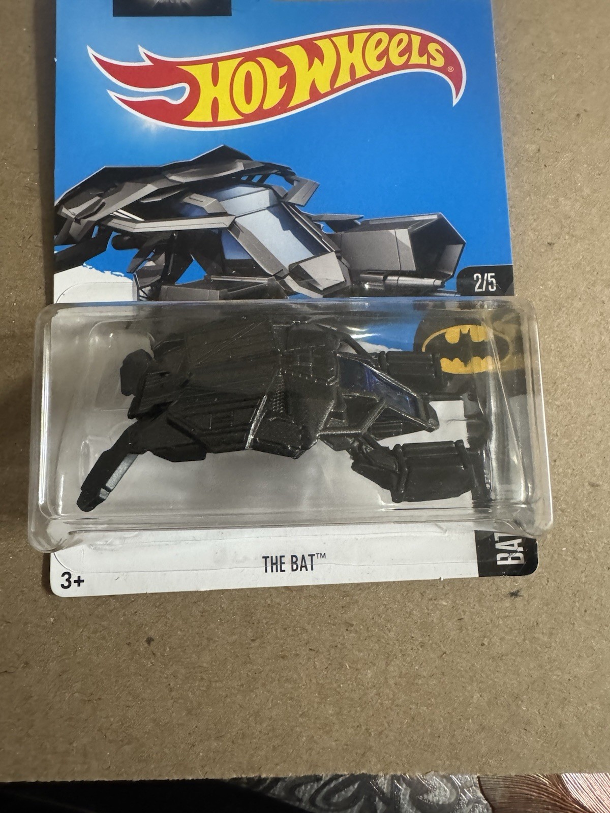Hot Wheels 2012 New Models The Bat 27/50 Dark Knight Rises Batman & 2016 The Bat