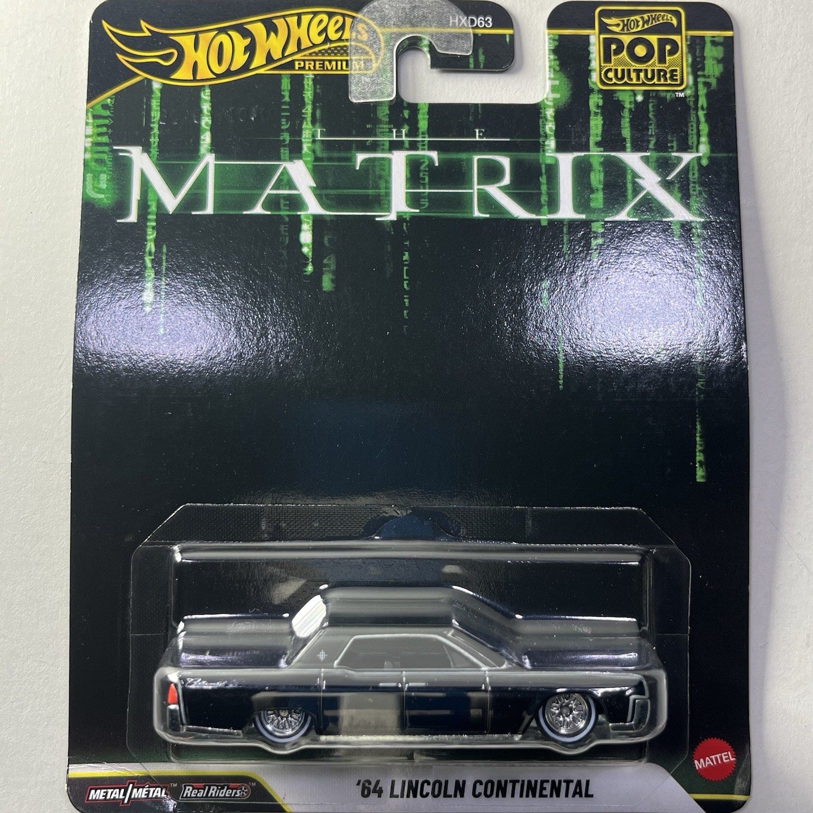 Hot Wheels Premium Pop Culture Matrix ’64 Lincoln Continental In Protector