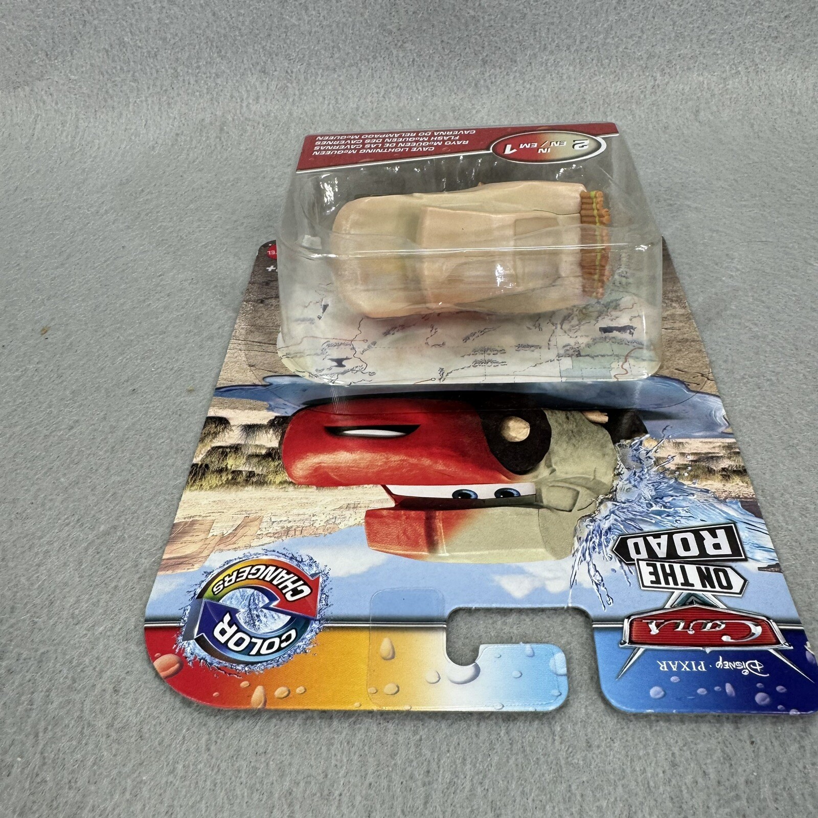 NEW Disney Pixar Cars On The Road “Cave Lightning McQueen” Color Changers 1:55