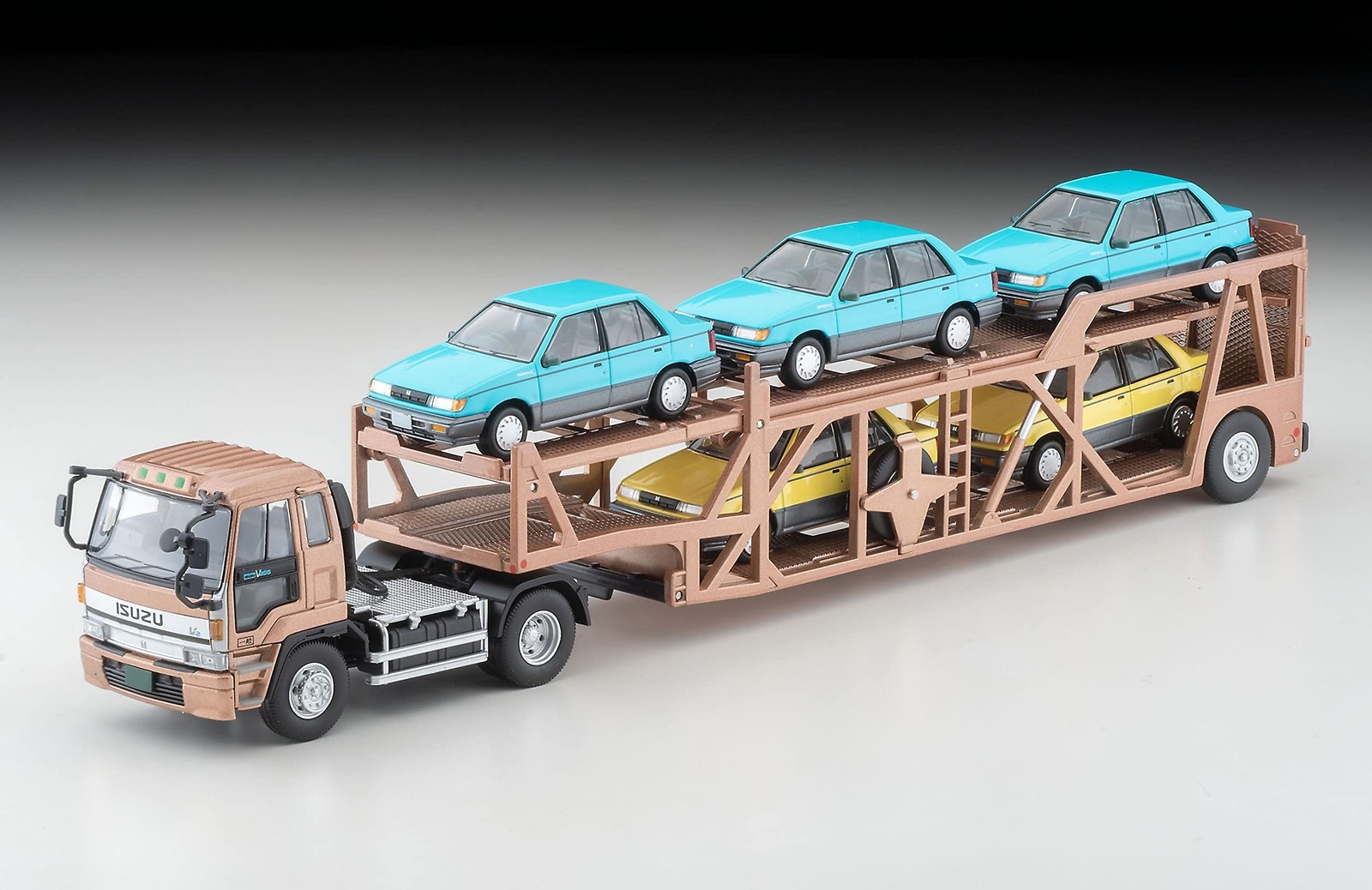Tomica Limited Vintage Neo 1/64 LV-N225c Isuzu 810EX Car Transporter Model Japan