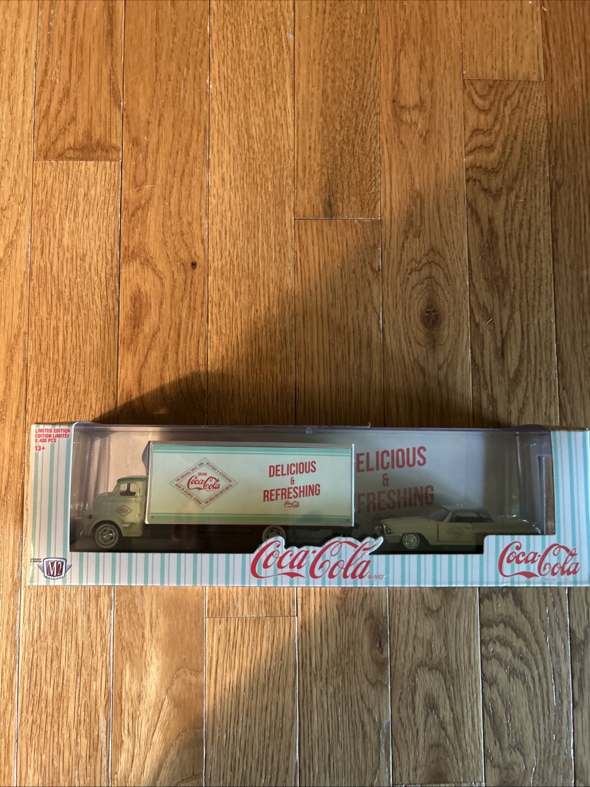 M2 Machines Haulers TW20 2022 Coca-Cola ​1958 Dodge COE & 1960 Chrysler 300F NEW