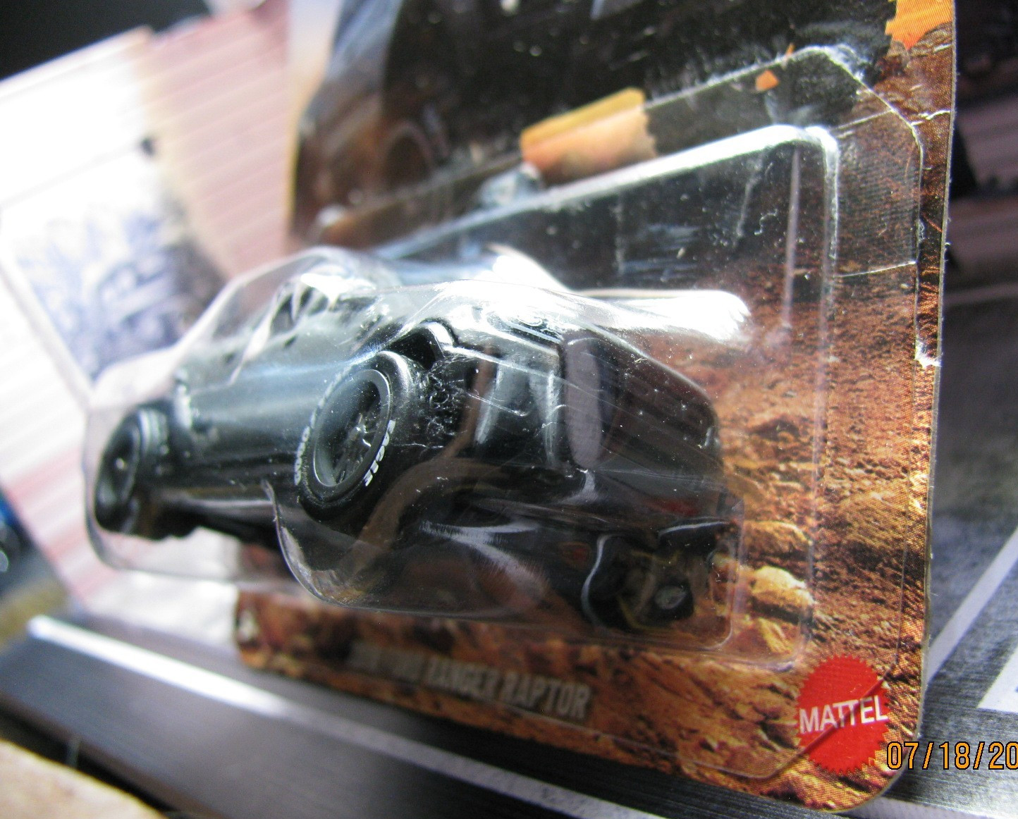 2026 Hot Wheels Silver Series 2019 FORD Ranger Raptor, w/Real Riders Wheel Swap