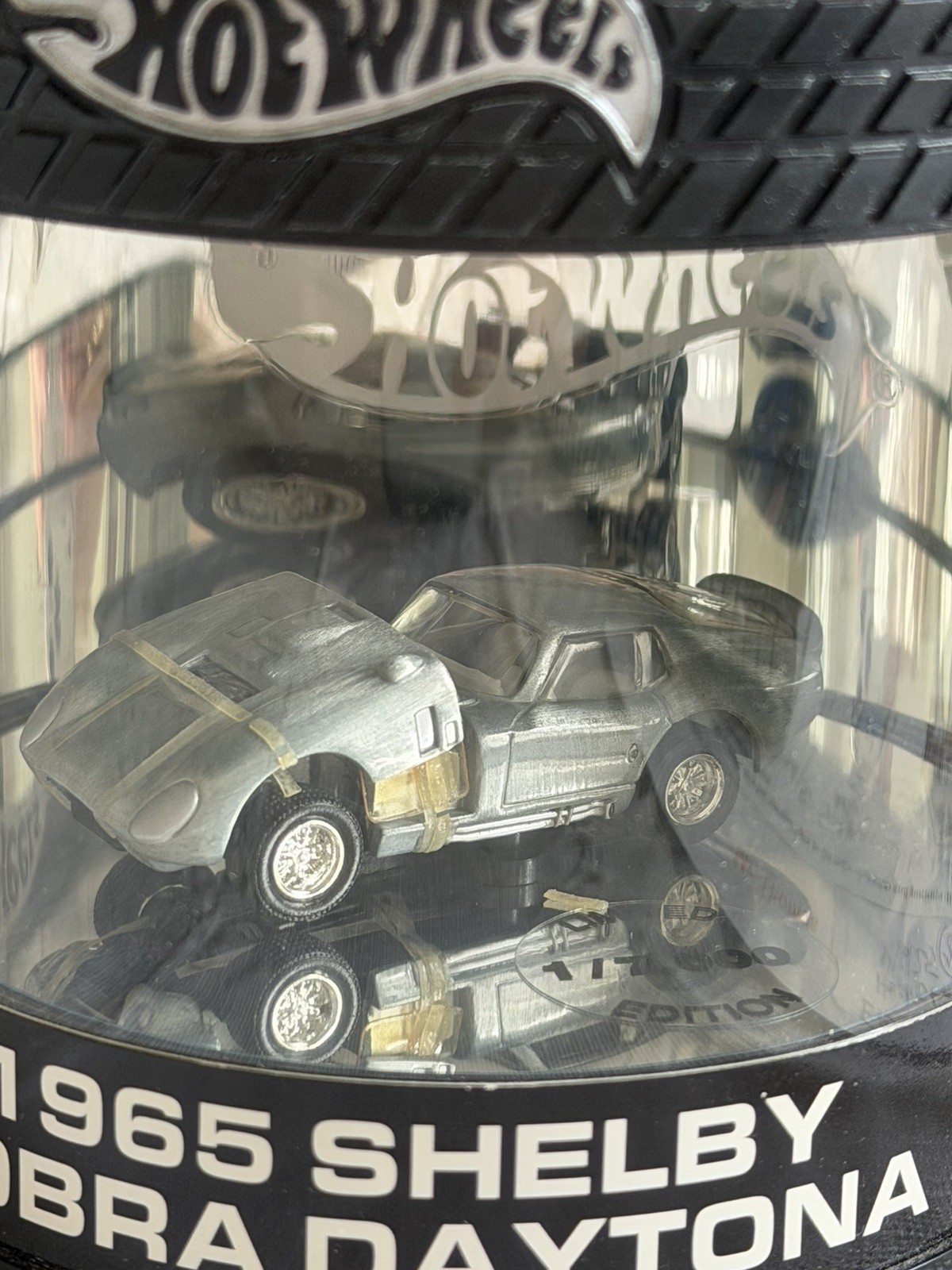 Hot Wheels 1965 Zamac Shelby Cobra Daytona | Oil Can Racing Series | 3/4