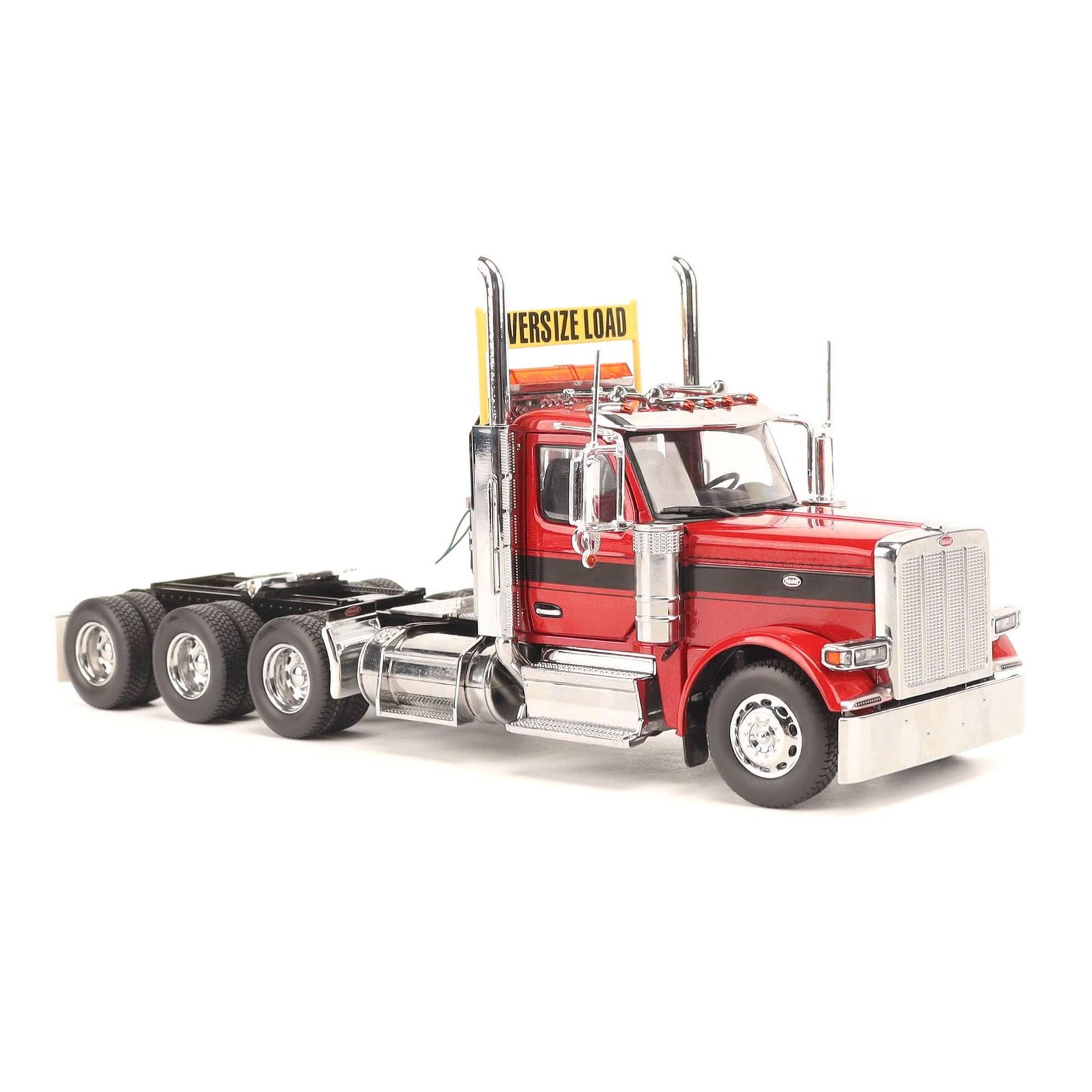 Diecast Masters 1/32 Peterbilt 589 Tridem-Axle Truck Day Cab Legendary Red 71147