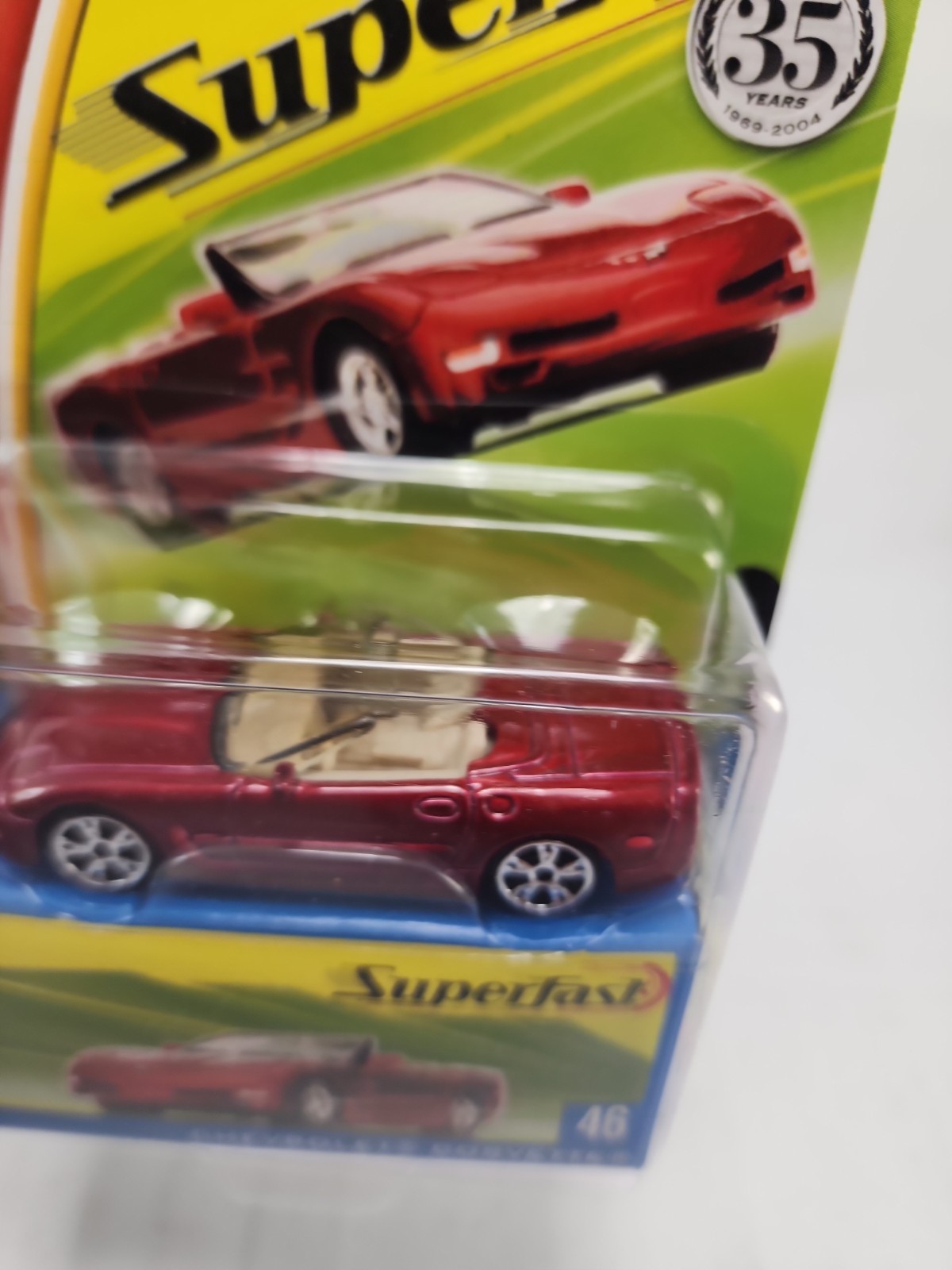 Matchbox Superfast Red 1957 Chevrolet Corvette 1:64 Diecast Red Limited New