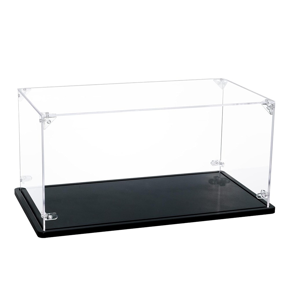 1:18 Diecast Display Case with Base Acrylic Model Car Boxes Dustproof Showcase