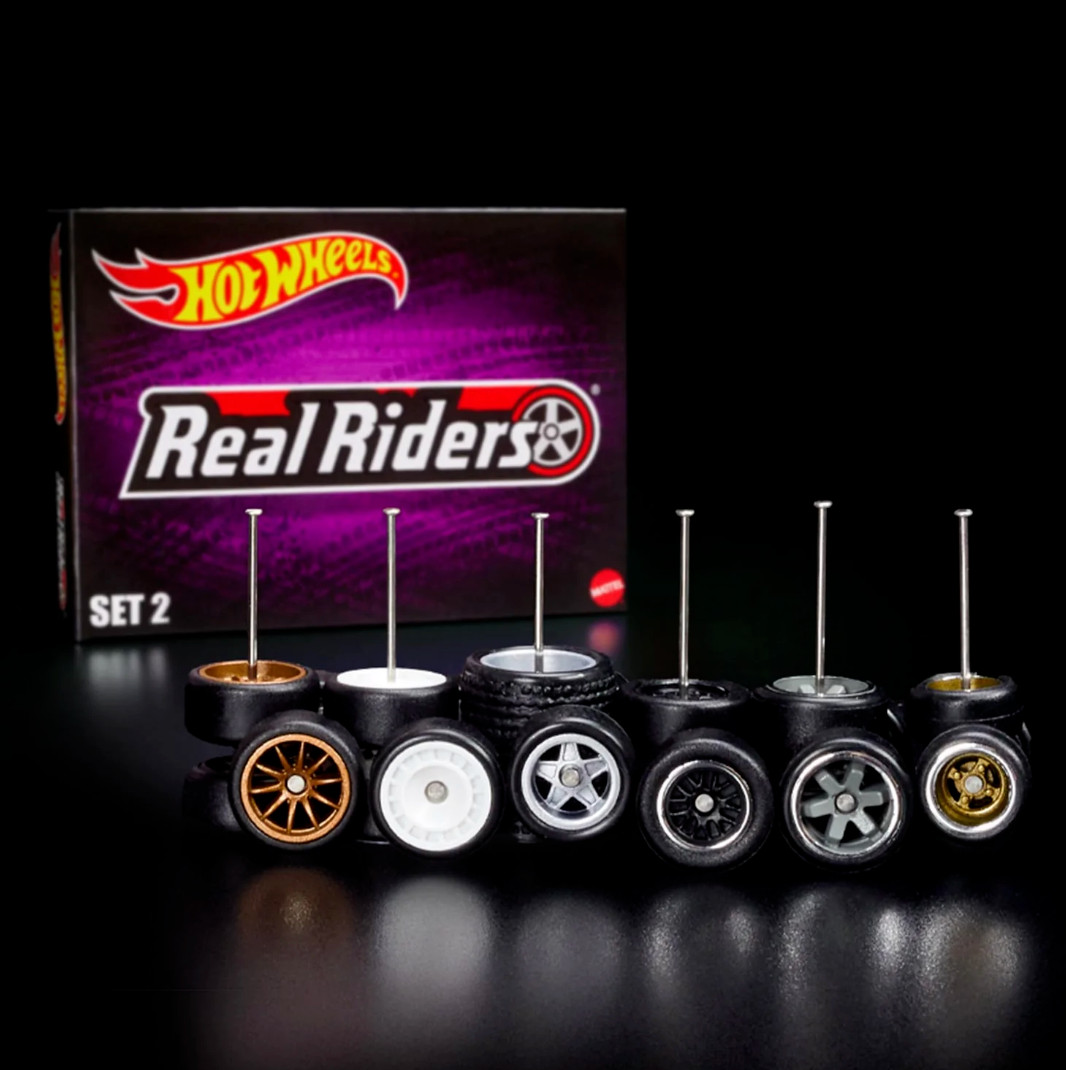 LOT OF 4 2022 HOT WHEELS RLC REAL RIDERS WHEEL PACK SETS – 1, 2, 3, 4