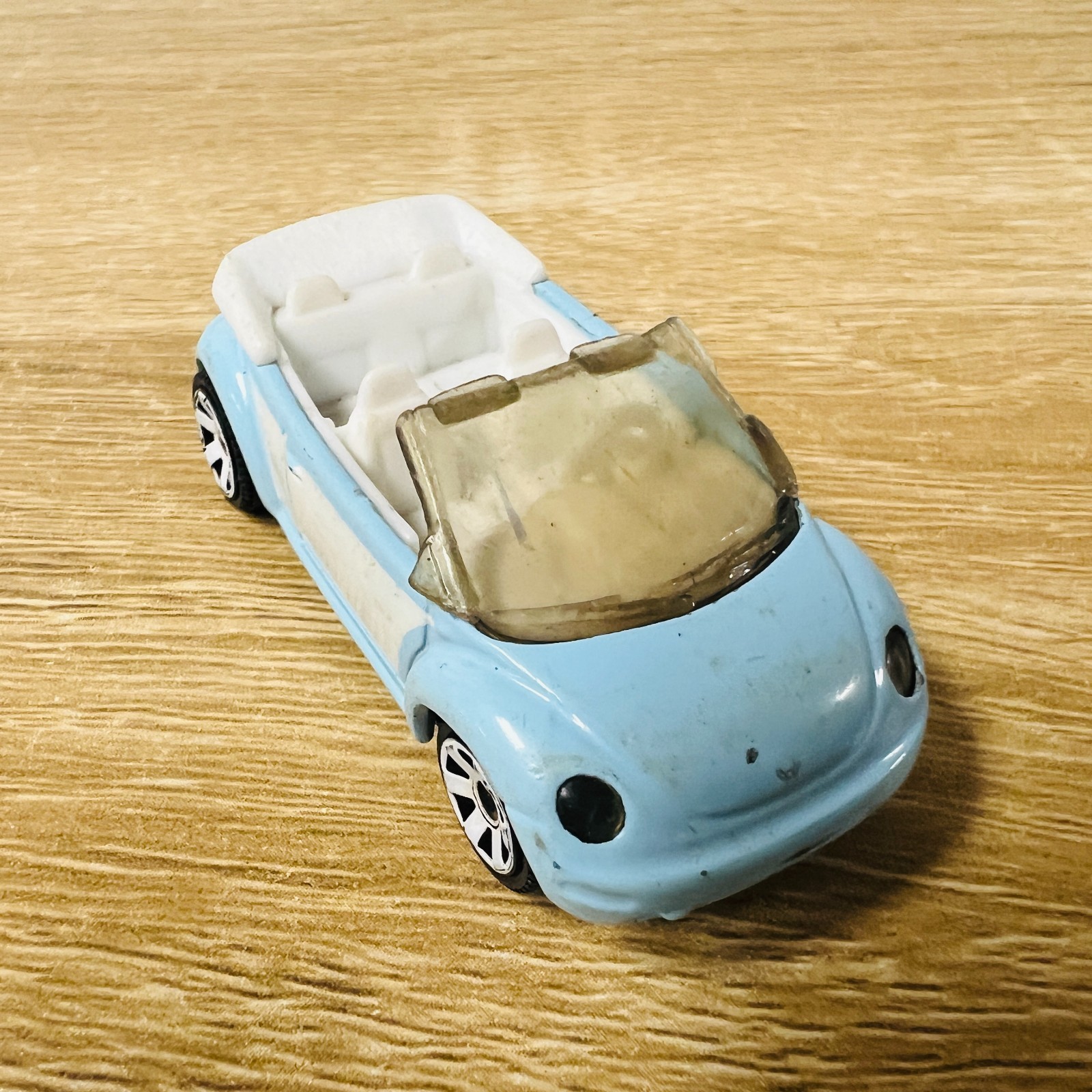 Volkswagen VW Concept 1 Beetle Convertible Light Blue White 2011 Classics 5 Pack