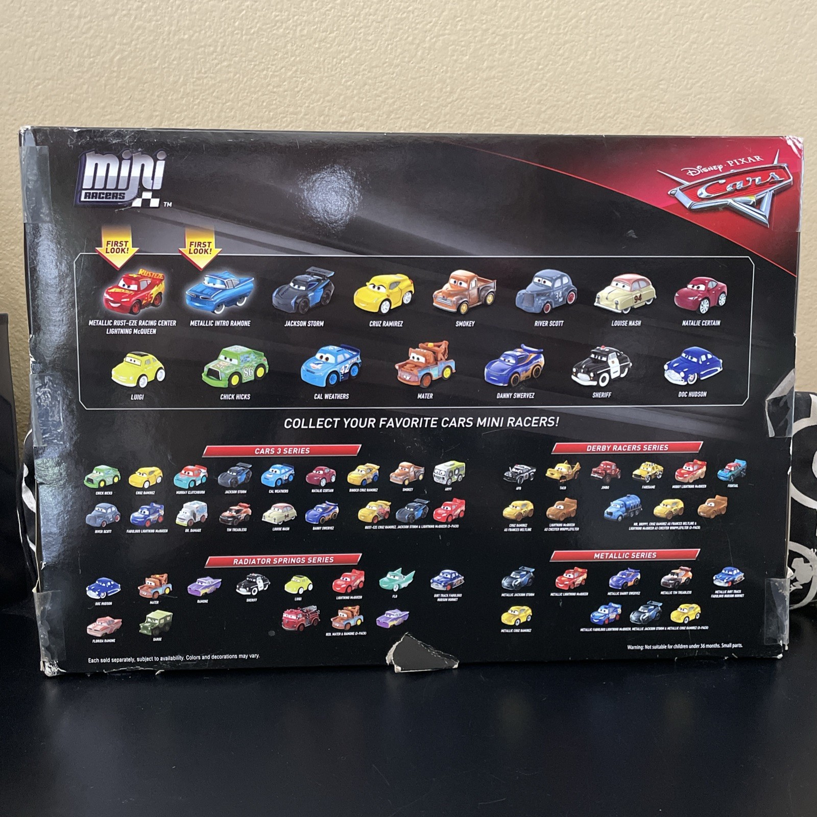 Disney Pixar Cars Mini Racers Variety 15 Pack Includes Intro Ramone