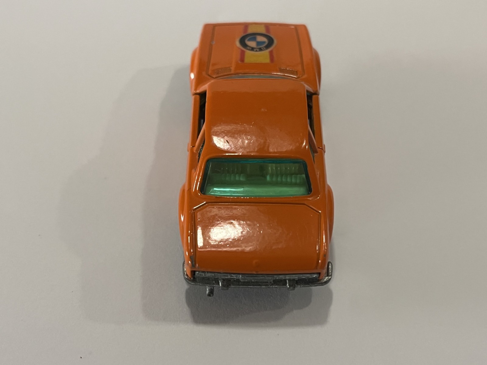 1976 Matchbox Lesney Superfast Orange BMW 3.0 CSL #45 1:64 Opening Doors VG