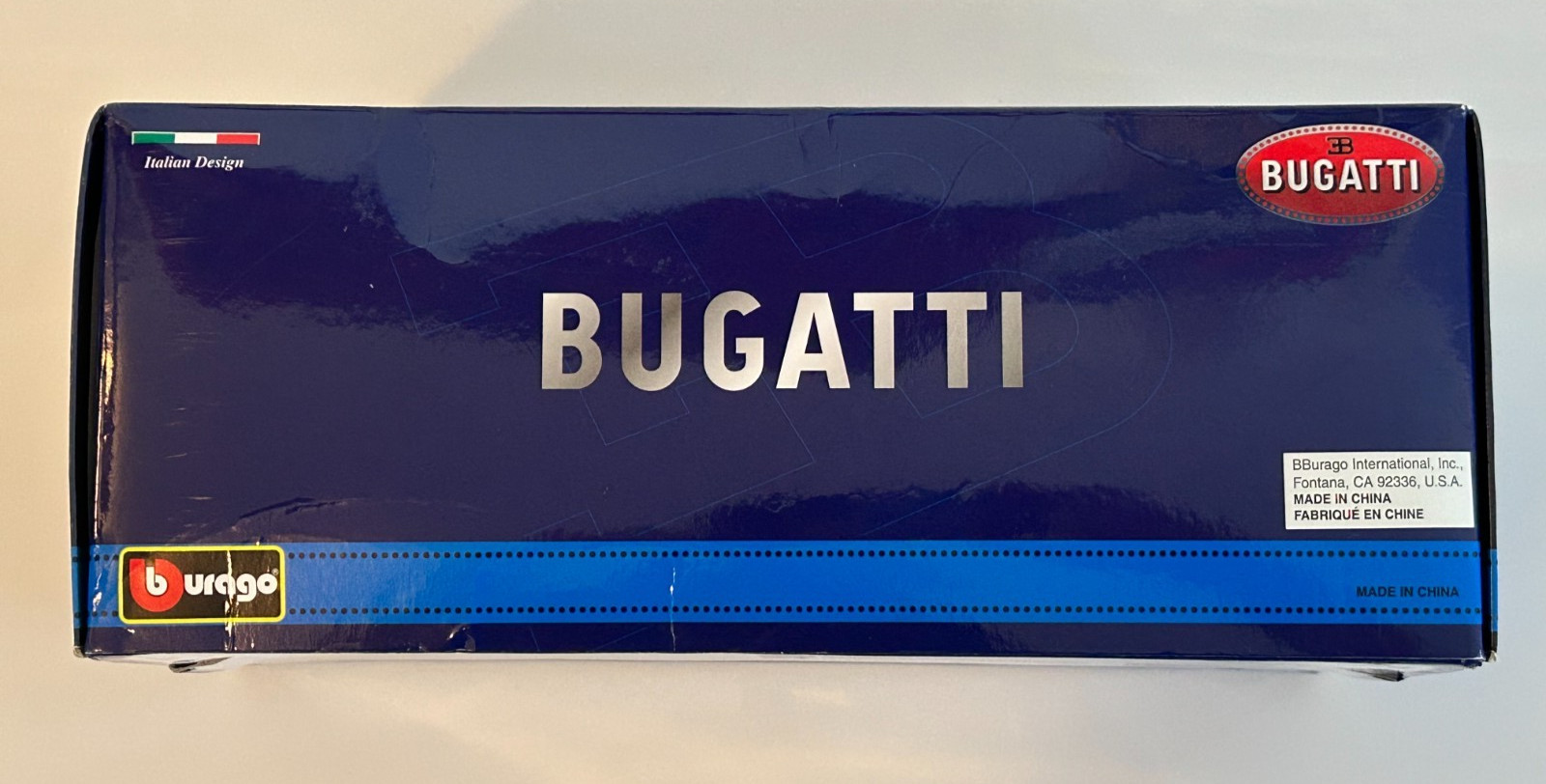 Bburago BUGATTI CHIRON Black Diecast Model Car 18-11040BK 1:18 Scale