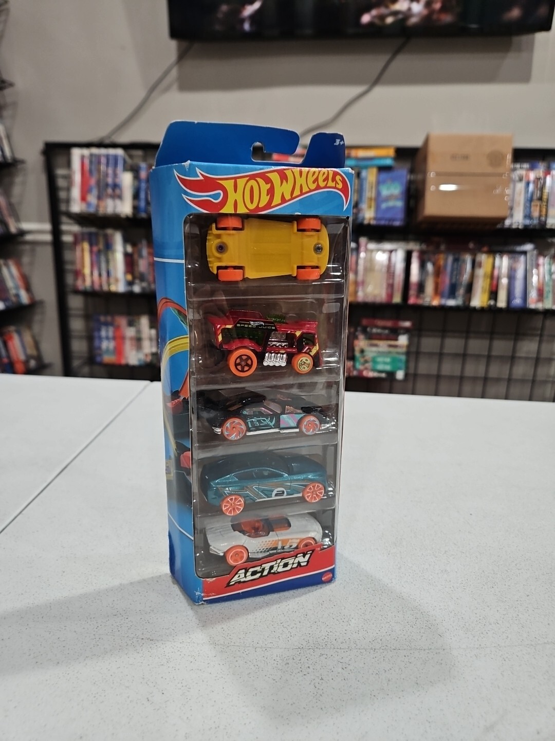 Package of 5 Action Hotwheels New in Unopened Package 🇺🇸 SHIPPED