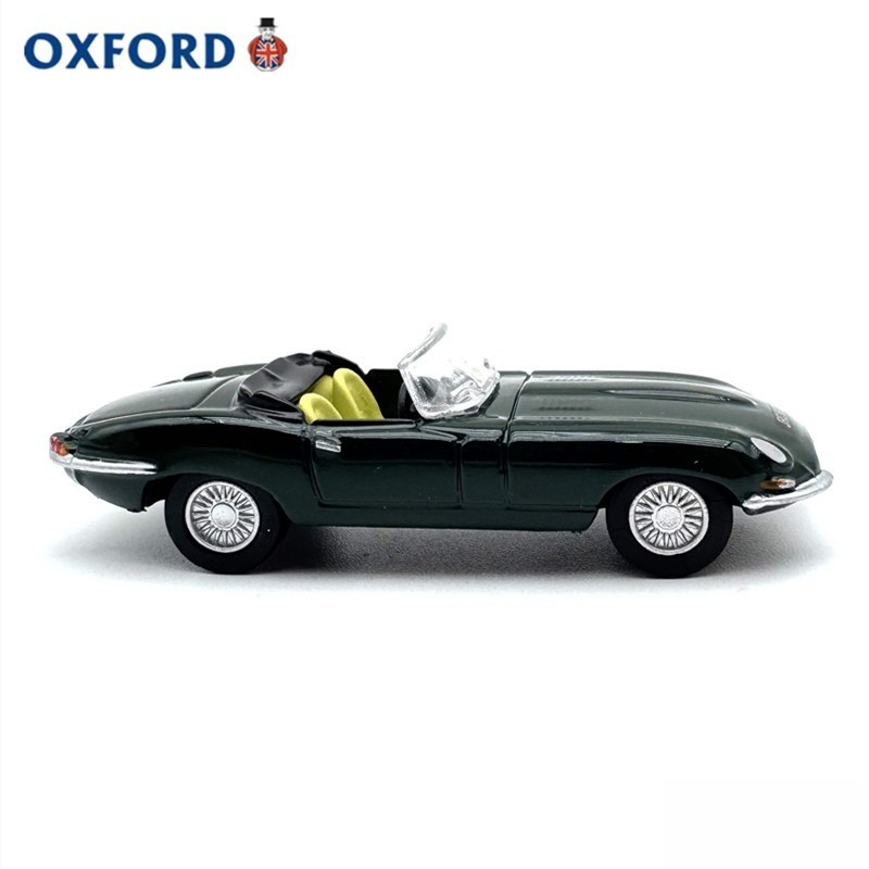 1:76 Green Type E Roadster Convertible Sports Model Diecast Metal Car
