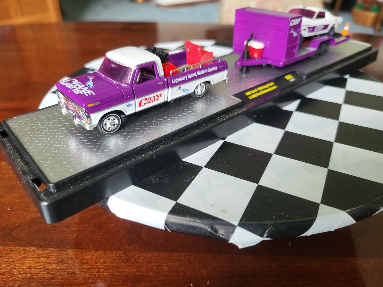 m2 Custom Purple Hornies Flow tech 69 Ford F100 Ranger Truck & 66 Ford Mustang