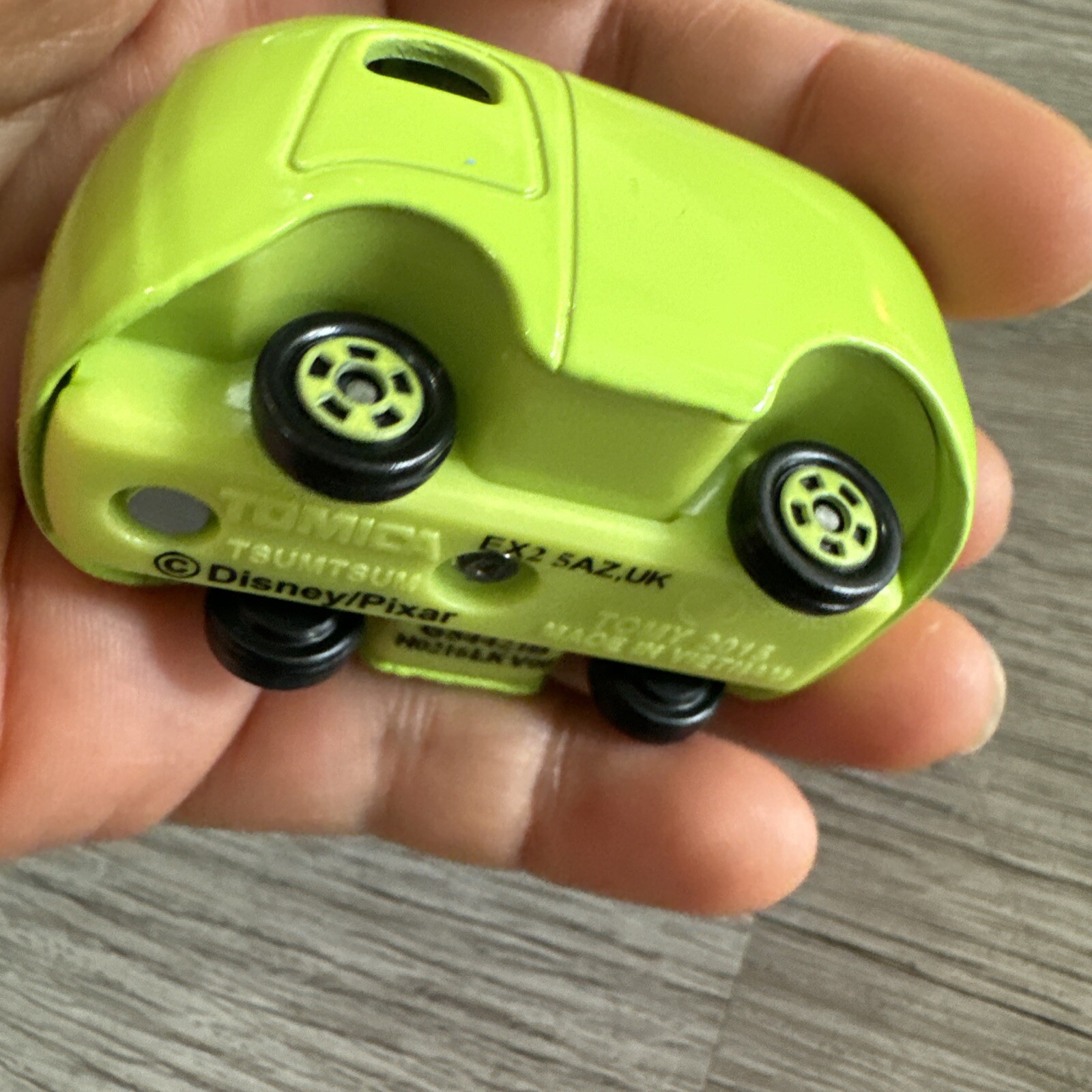 Takaratomy Tomica Disney Motors Tsum Tsum Mini Car Figure, Mike Monster Inc Toy