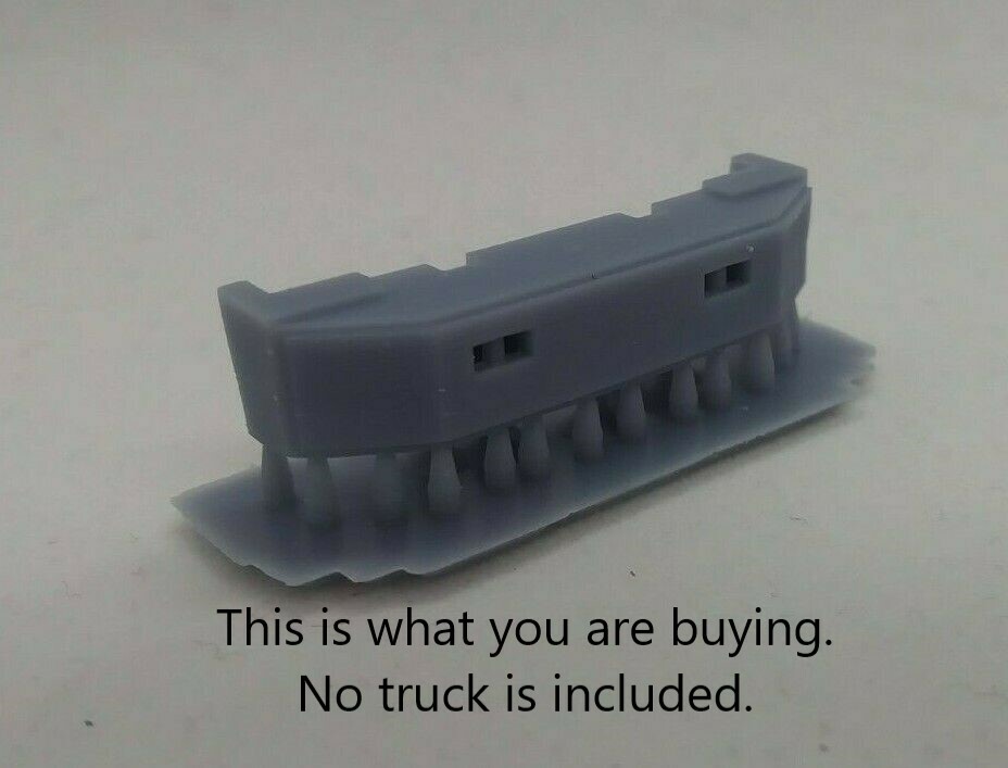 1/64 wrecker push bumper Greenlight Silverado dually 3500 Tow truck 3d printed