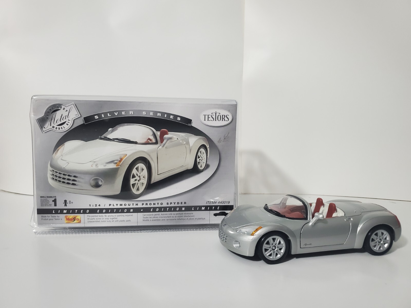 1-24 Testors Die Cast Metal Plymouth Pronto Spyder Convertible Build Super Nice