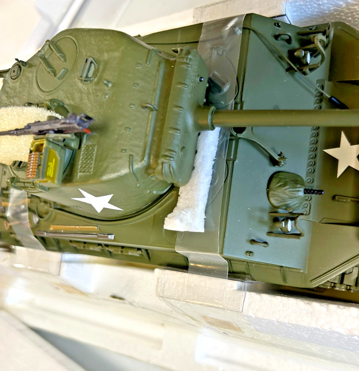 Franklin Mint General George Patton’s M4-A3 Sherman Tank 1:24 Diecast