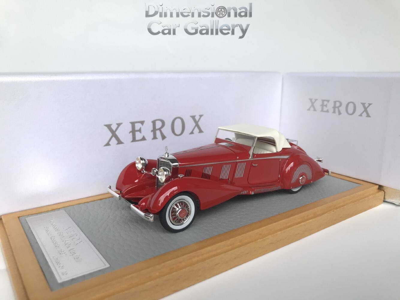 XEROX 1/43 Mercedes-Benz 540K 1937 classic car collection resin model