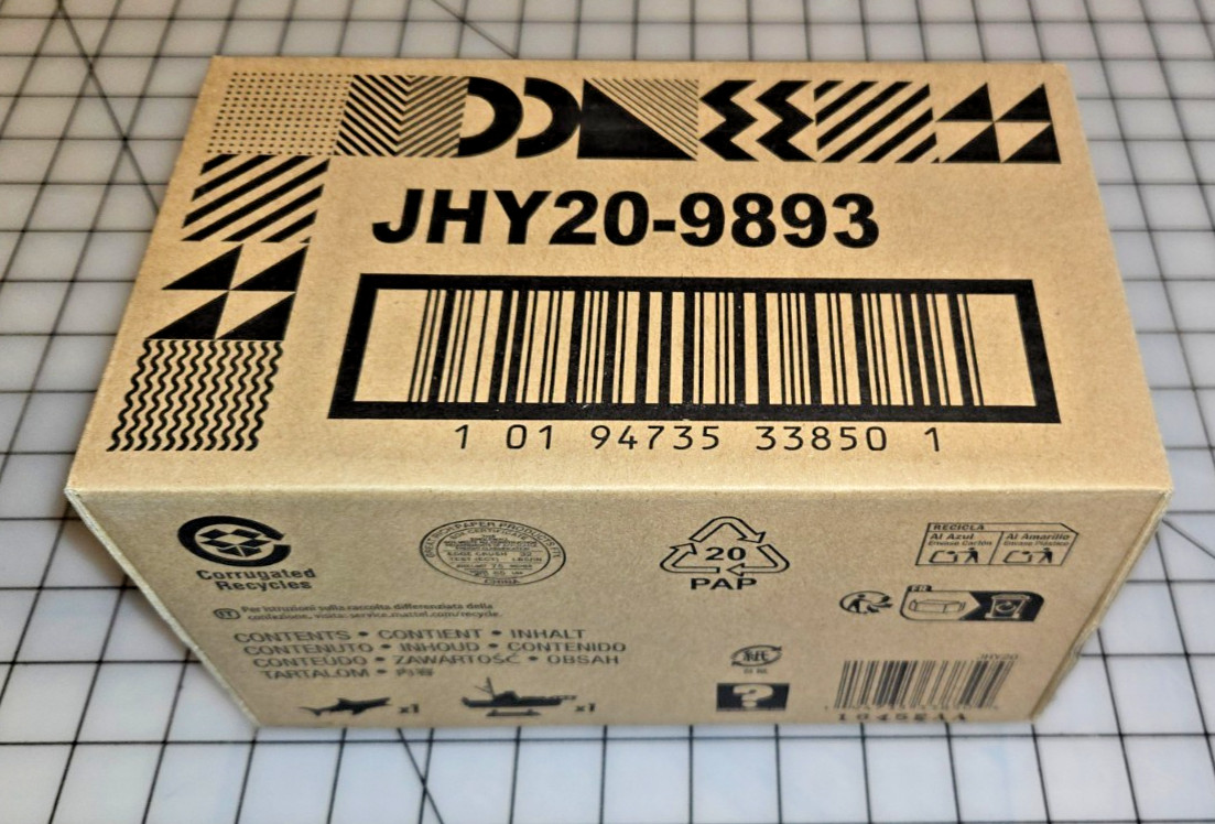 SDCC 2025 Hot Wheels 50th Anniversary Jaws Set JHY20-9893 Sealed Mattel Excl.