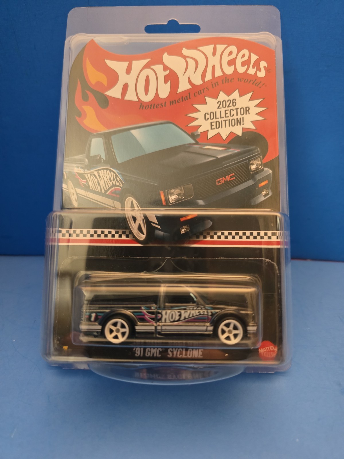 2026 Hot Wheels Collector Edition Black 1991 GMC Syclone Kroger Mail In 1:64