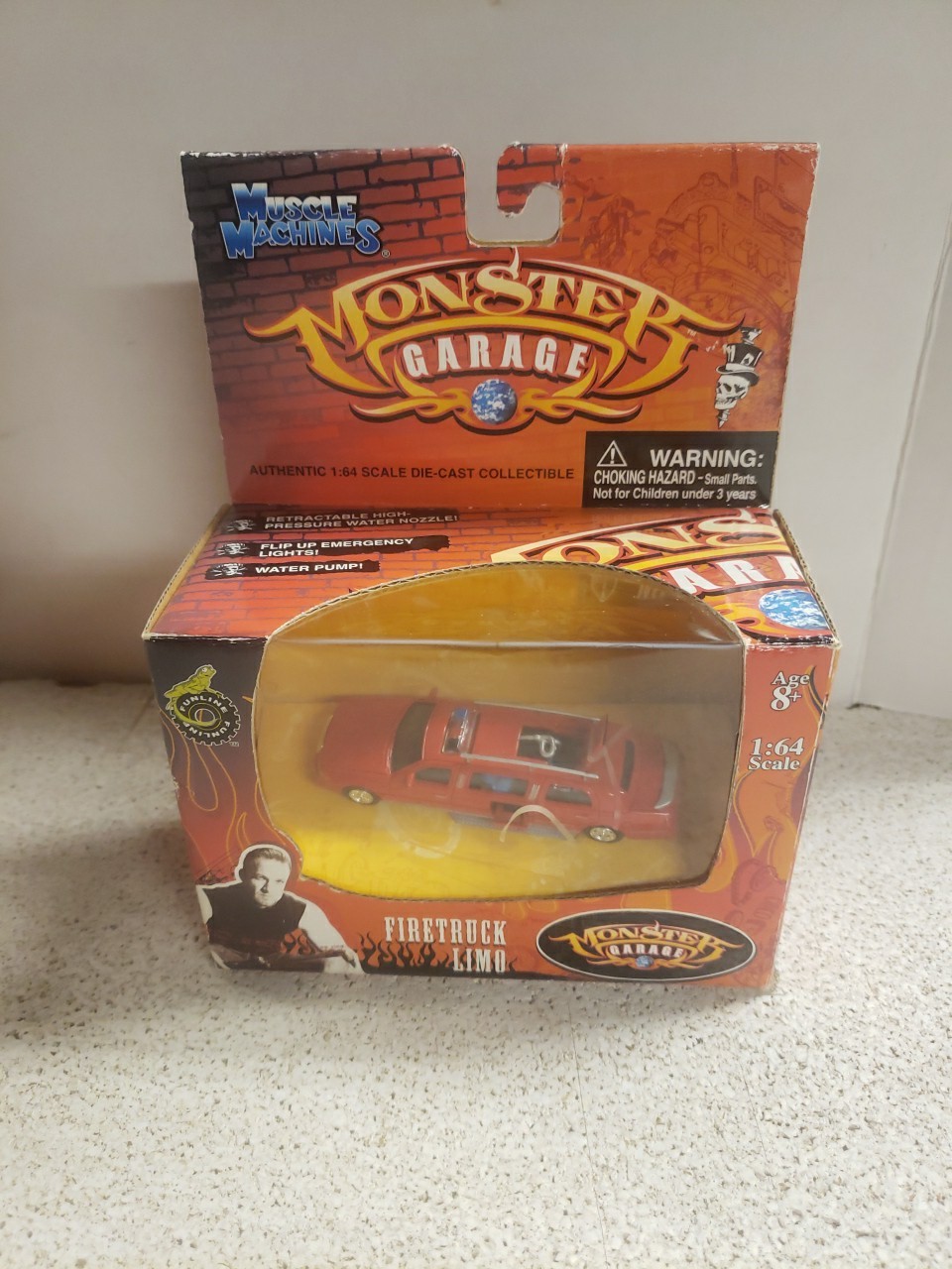 Muscle Machines MONSTER GARAGE Lot of 6 x 1/64 scale diecast NIB (5 Different)