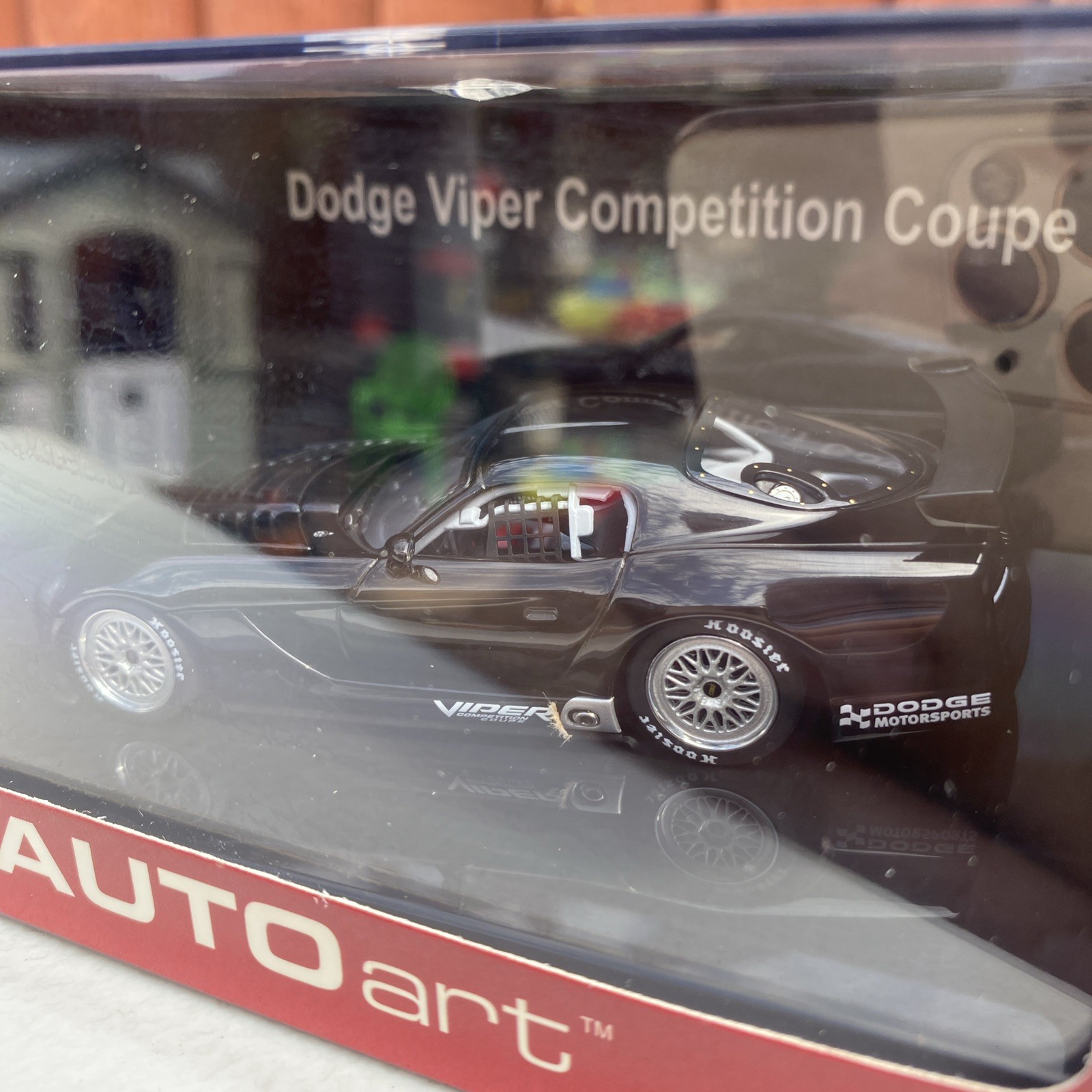 AUTOArt Dodge Viper Competition Coupe 1:43 Scale Black Ref 60421 New Boxed