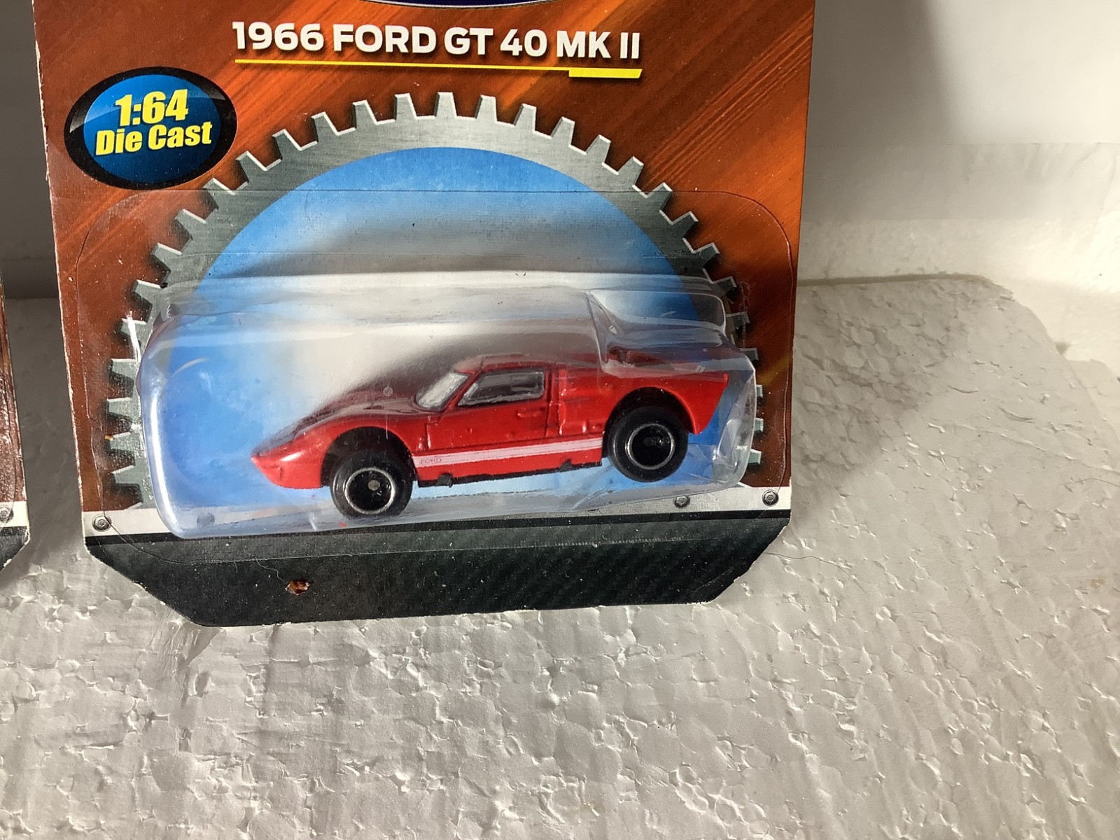 Gear’d Up ~ Officially Licensed ~ 1966 Ford GT-40 MK II ~ 1:64 Die Cast RED&BLUE