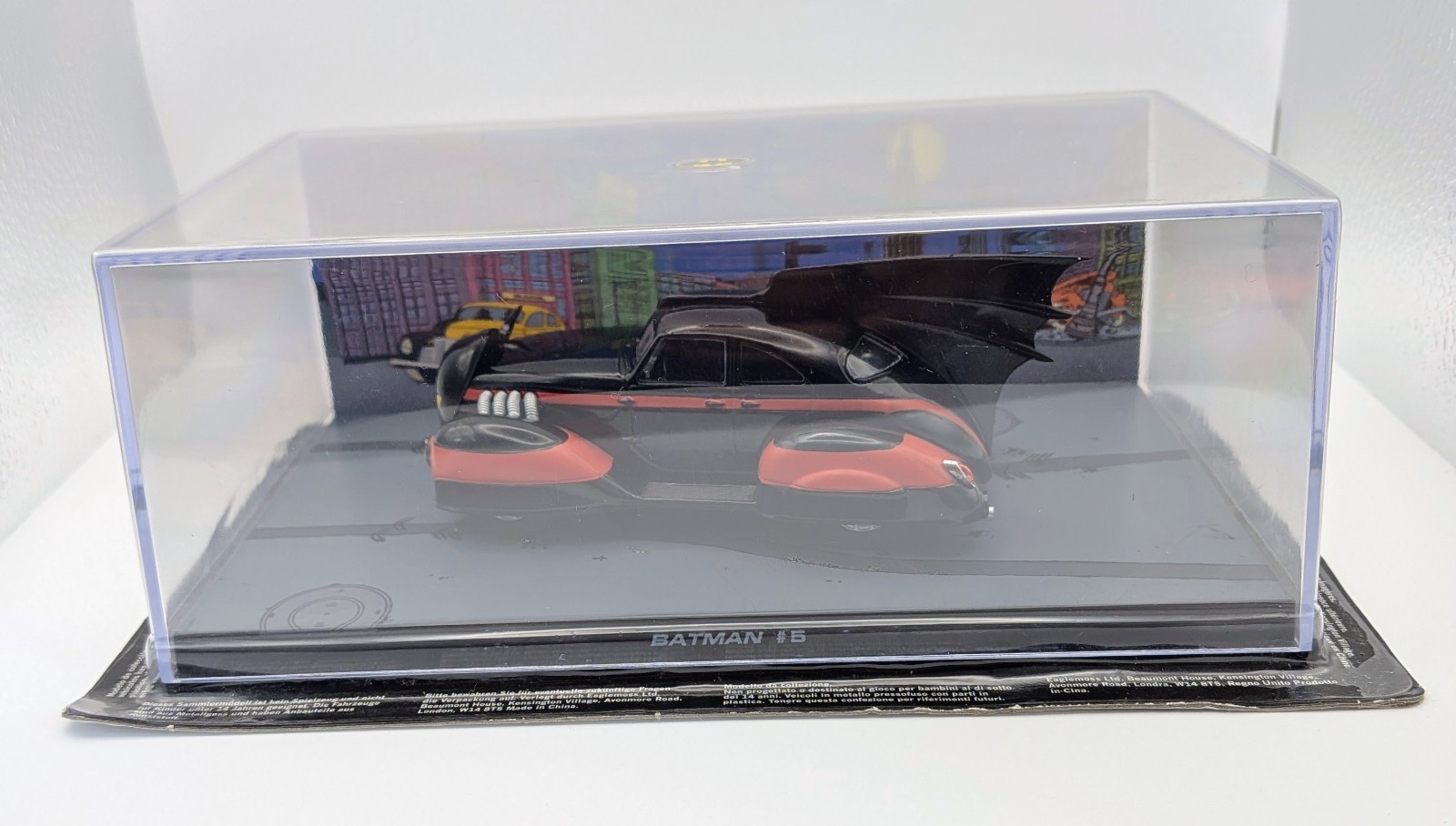 Batman Automobilia Issue #5 Batmobile 1:43 Eaglemoss Die‑Cast Model DC Comics