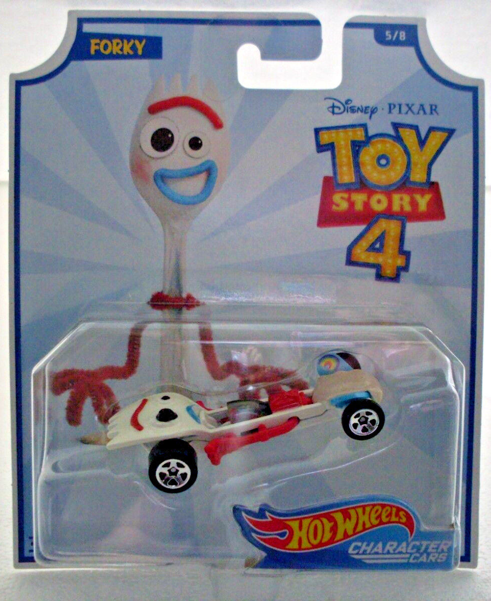 Hot Wheels Toy Story 4 Disney Pixar Character Cars #5 Forky 2018