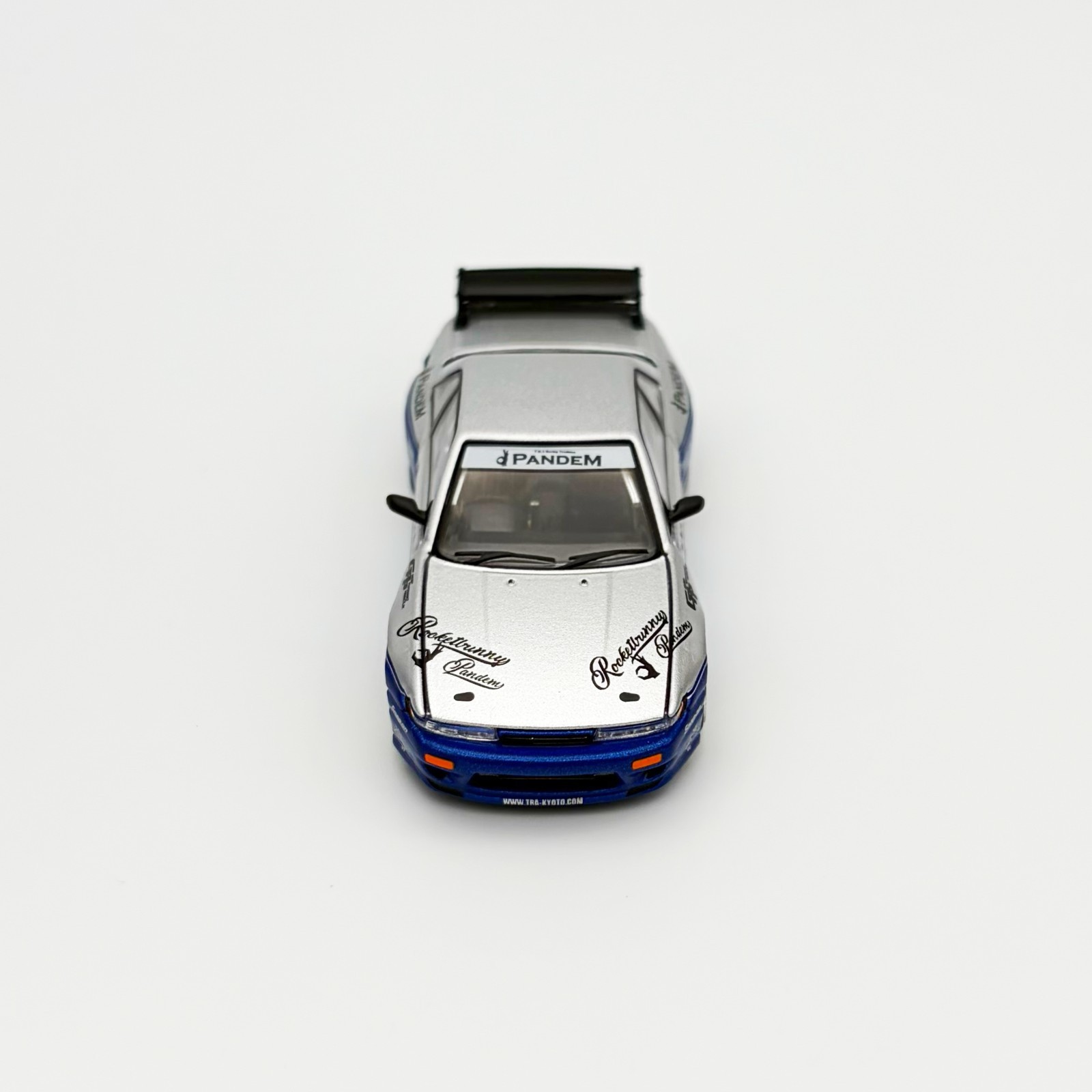 Pop Race 1:64 Nissan Silvia Pandem S13 Moontech Blue #264