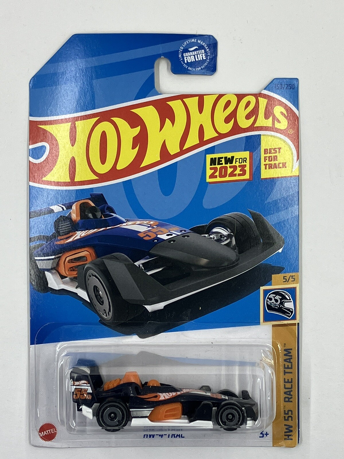 HOT WHEELS 2023 55TH RACE TEAM SERIES HW-4-TRAC (Blue)