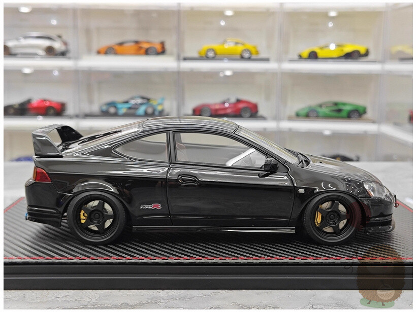 IG 1/18 Honda civic DC5 TYPE R Honda INTEGRA JDM Resin Car Model Diecast Gifts