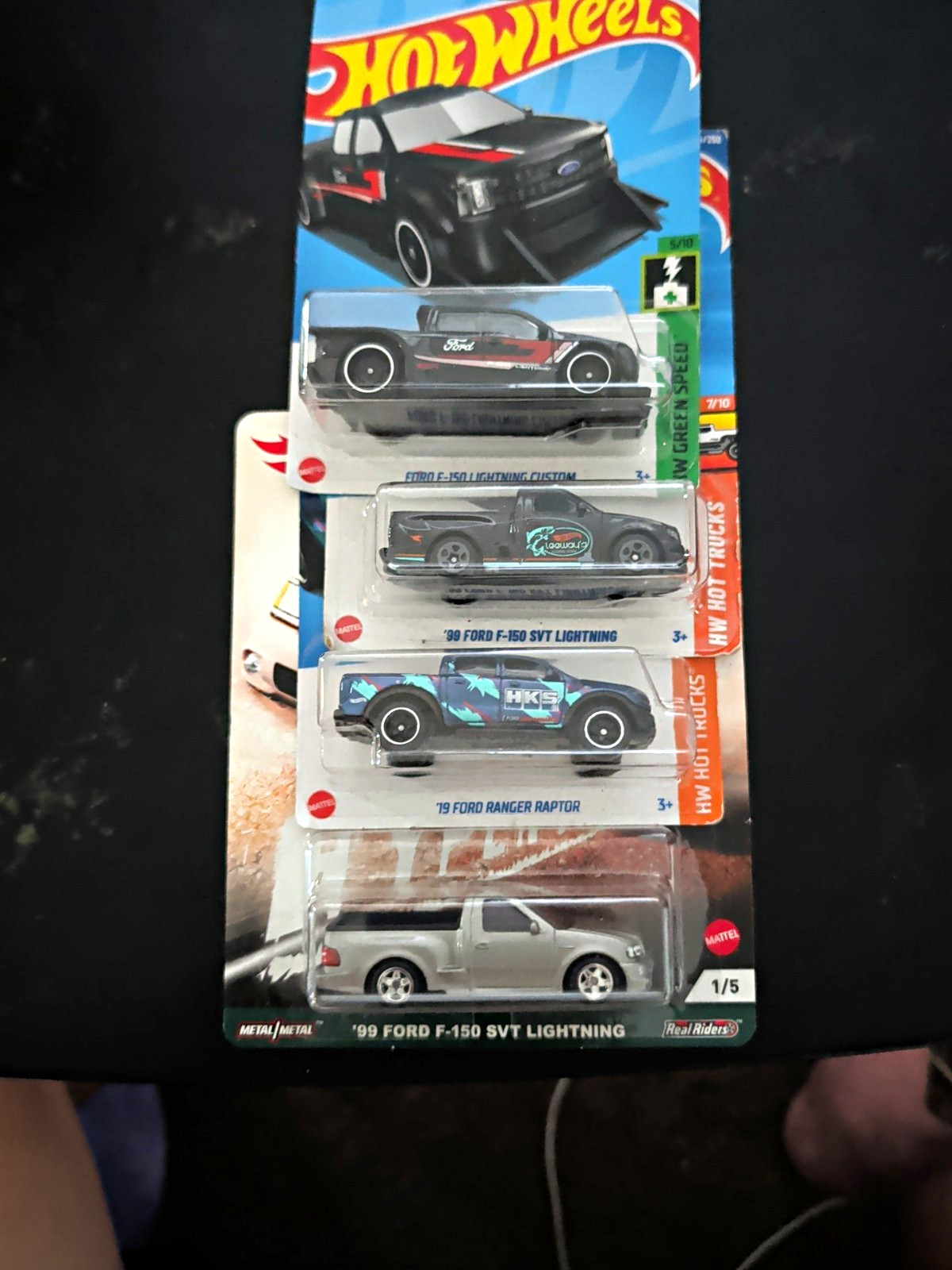 Hot Wheels 1:64 Ford Truck Lot HW Hot Trucks ’99 F-150 SVT Lightning Raptor