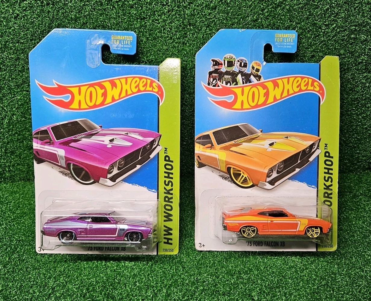2014 Hot Wheels ’73 Ford Falcon XB Factory Sealed Kmart Exclusive Lot of 2