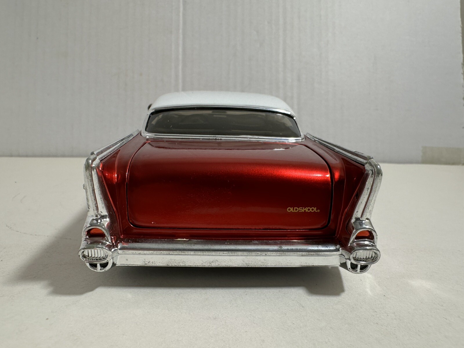 JADA DUB CITY 1957 CHEVY BEL AIR CANDY RED 1:24 DIECAST MODEL CAR NEW NO BOX