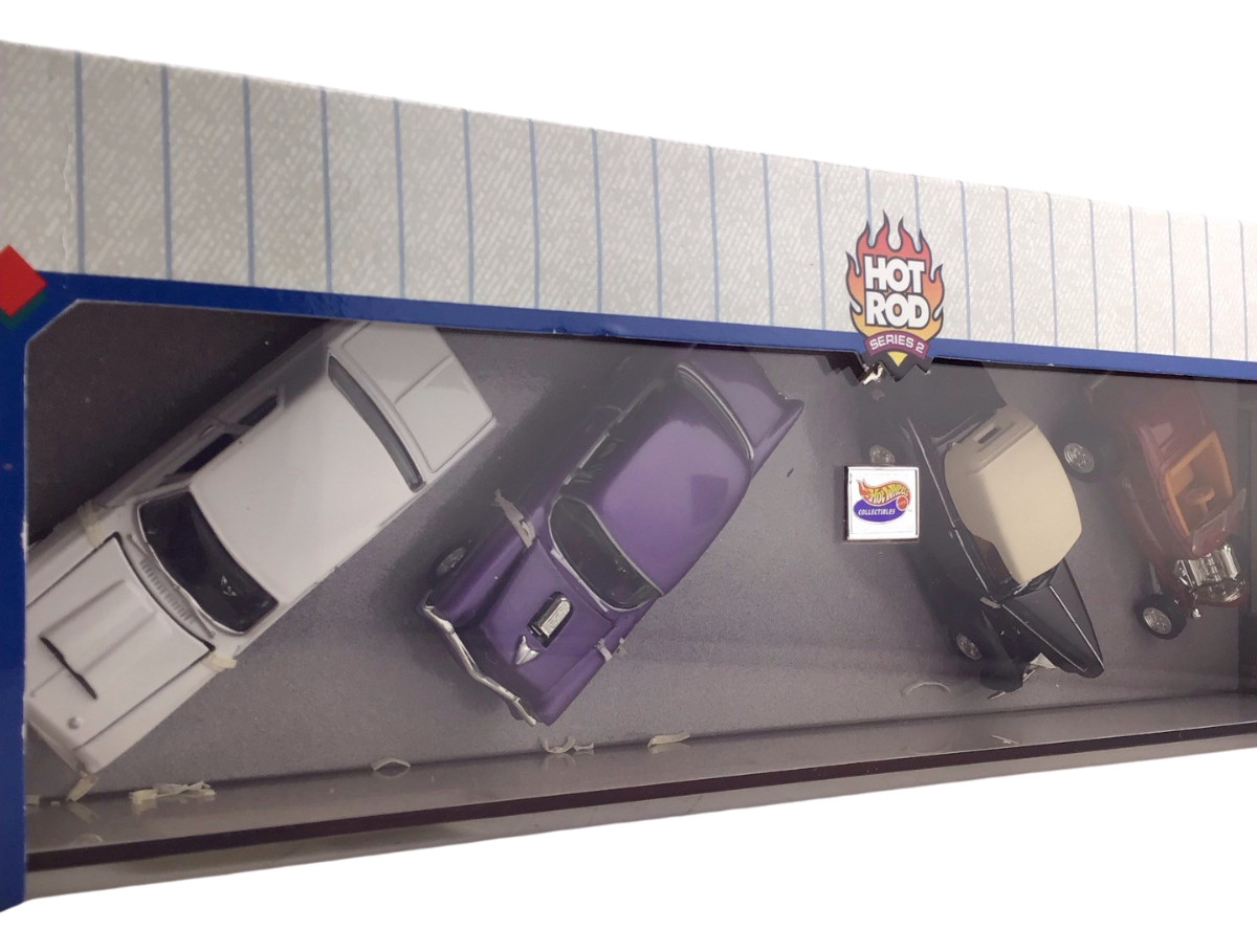 Hot Wheels Collectibles Hot Rod Series 2 REGGIE’S CARS Set Mattel Die-Cast