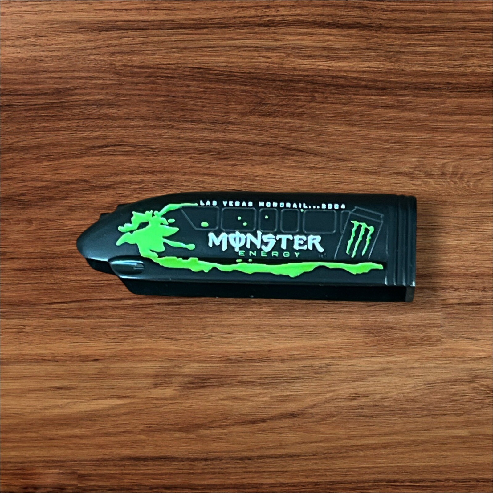MONSTER ENERGY DIE CAST MONORAIL VERY RARE!! LAS VEGAS 2004 Rare