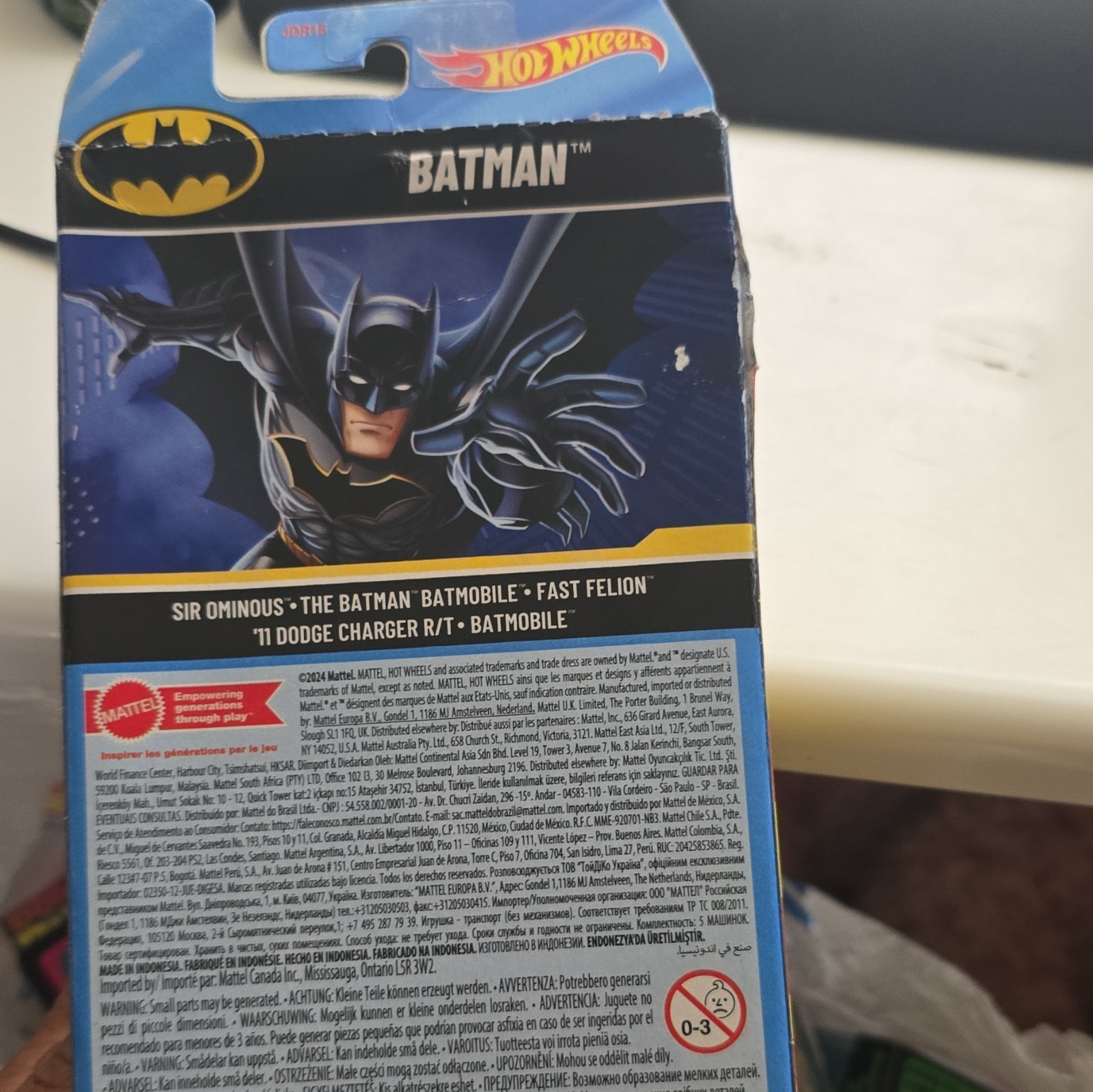Hot Wheels Batman 5-Pack 1:64 Diecast Cars Set Multicolor Unopened Box