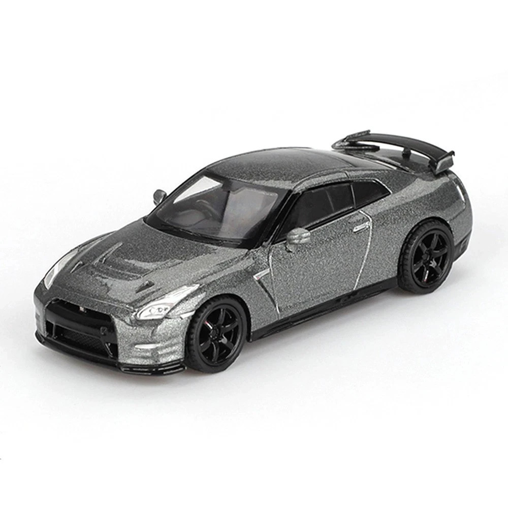 Mini GT 1:64 2013 Nissan GT-R NISMO R35 CRS Version Dark Metal Gray MGT01089-4J