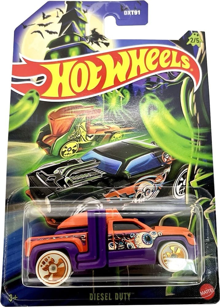 Hot Wheels Halloween Vehicle 2025 (1 Set of 5) (New) (In Stock)