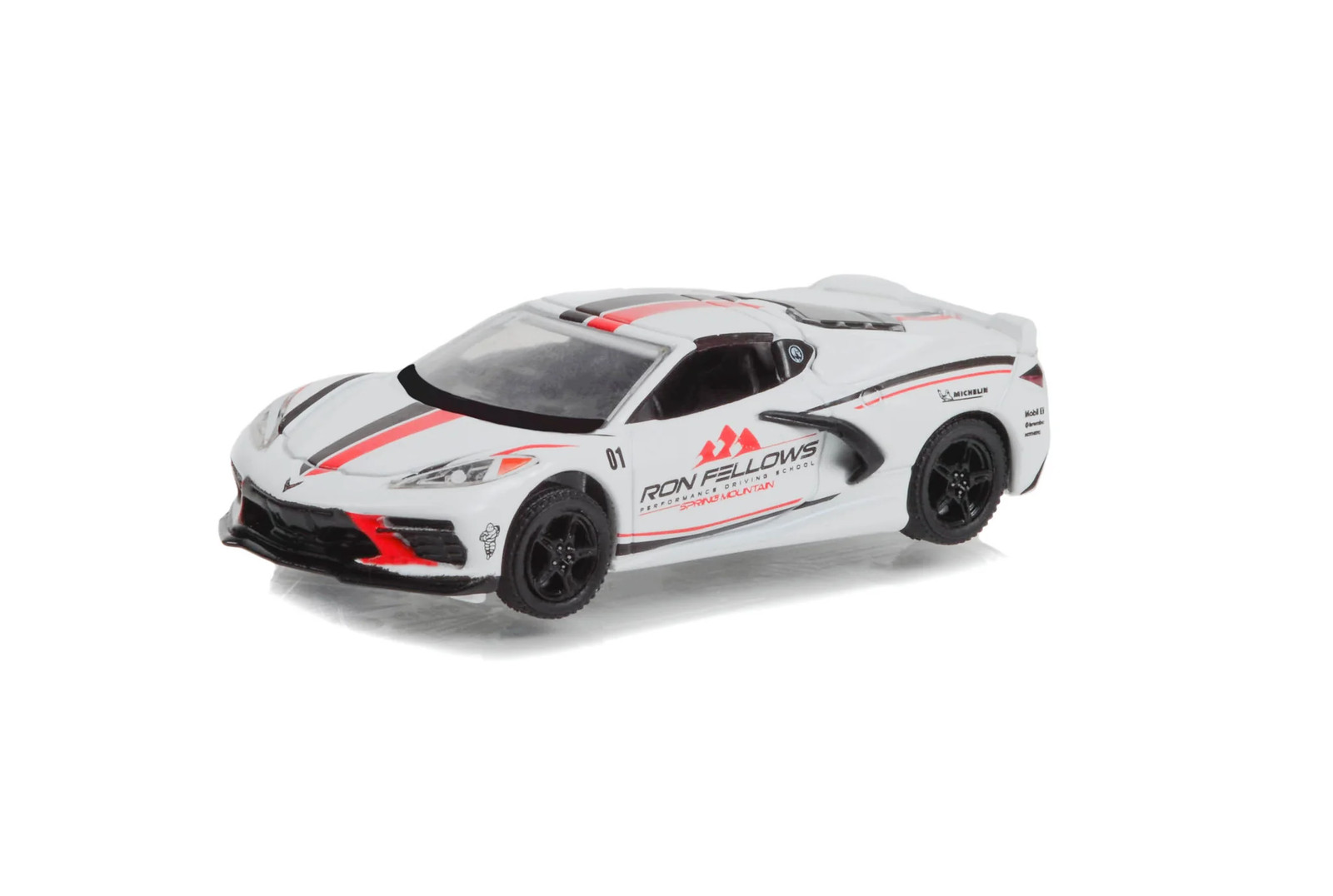 Greenlight 2022 Chevrolet Corvette C8 Stingray Ron Fellows Hobby Exclusive 1:64