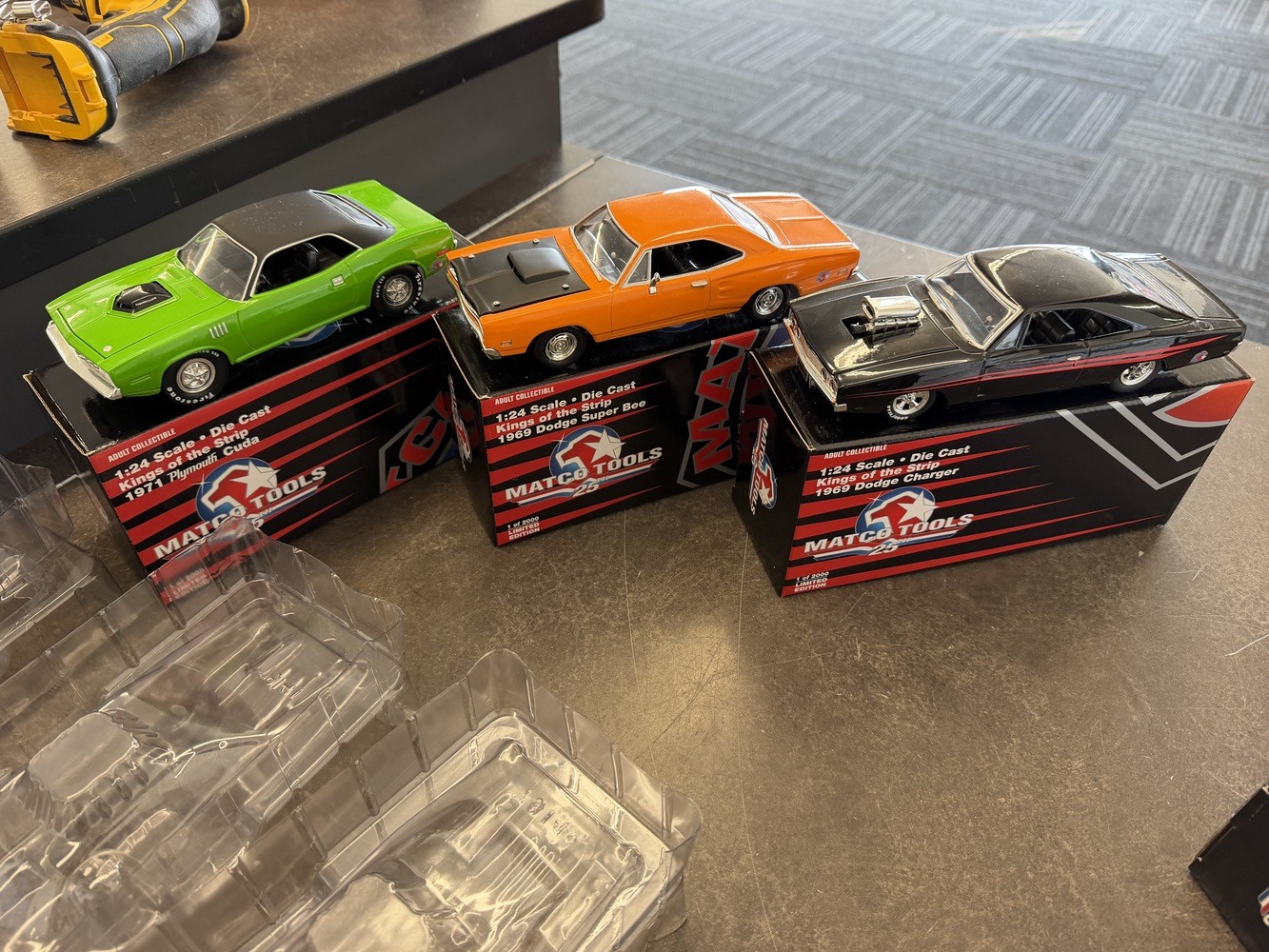 Matco Tools Adult Collectible Cars King of the Strip 1:24 Scale Six PC Set