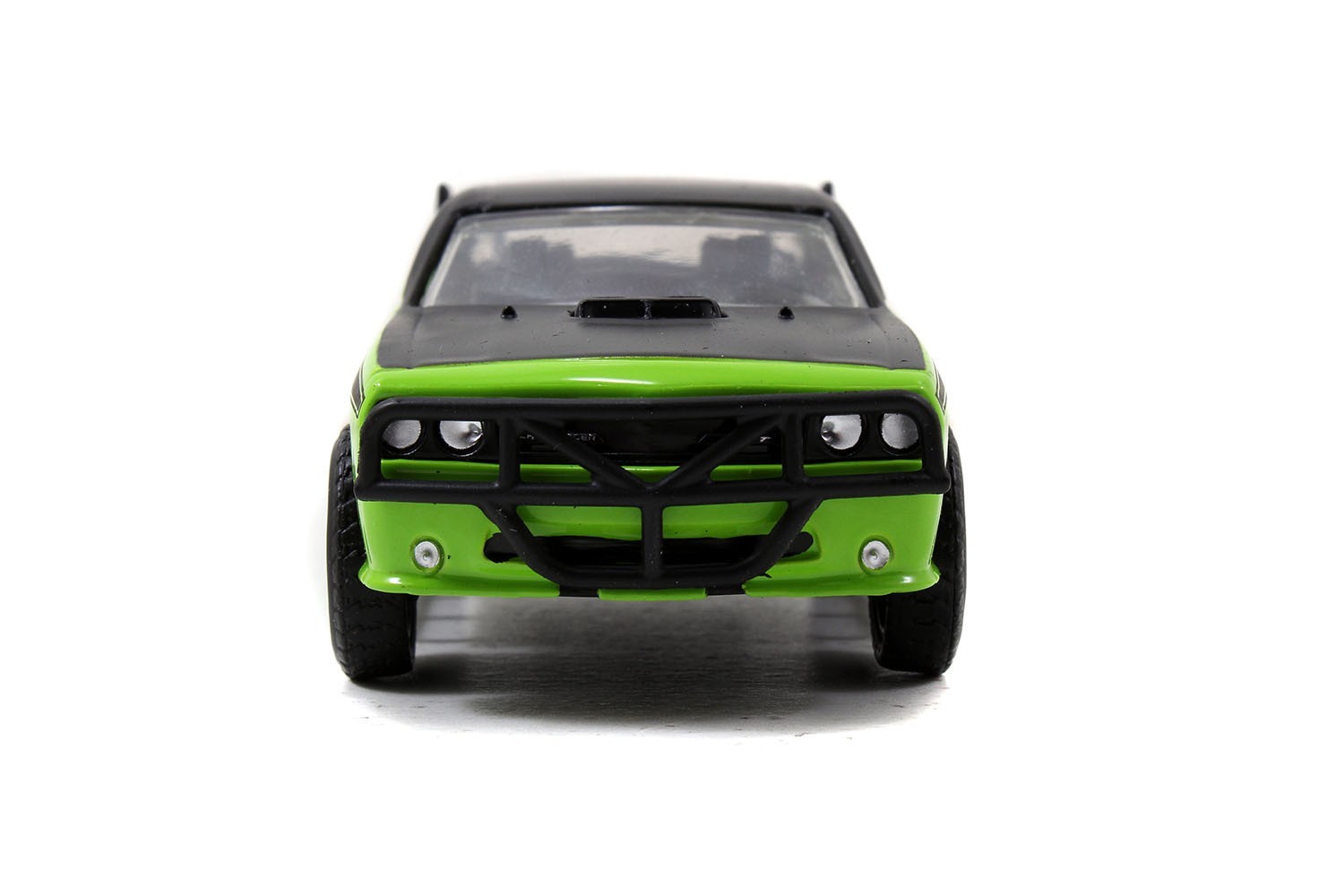 DODGE CHALLENGER SRT8 GREEN FAST & FURIOUS 25 YEARS 1/32 DIECAST BY JADA 97140